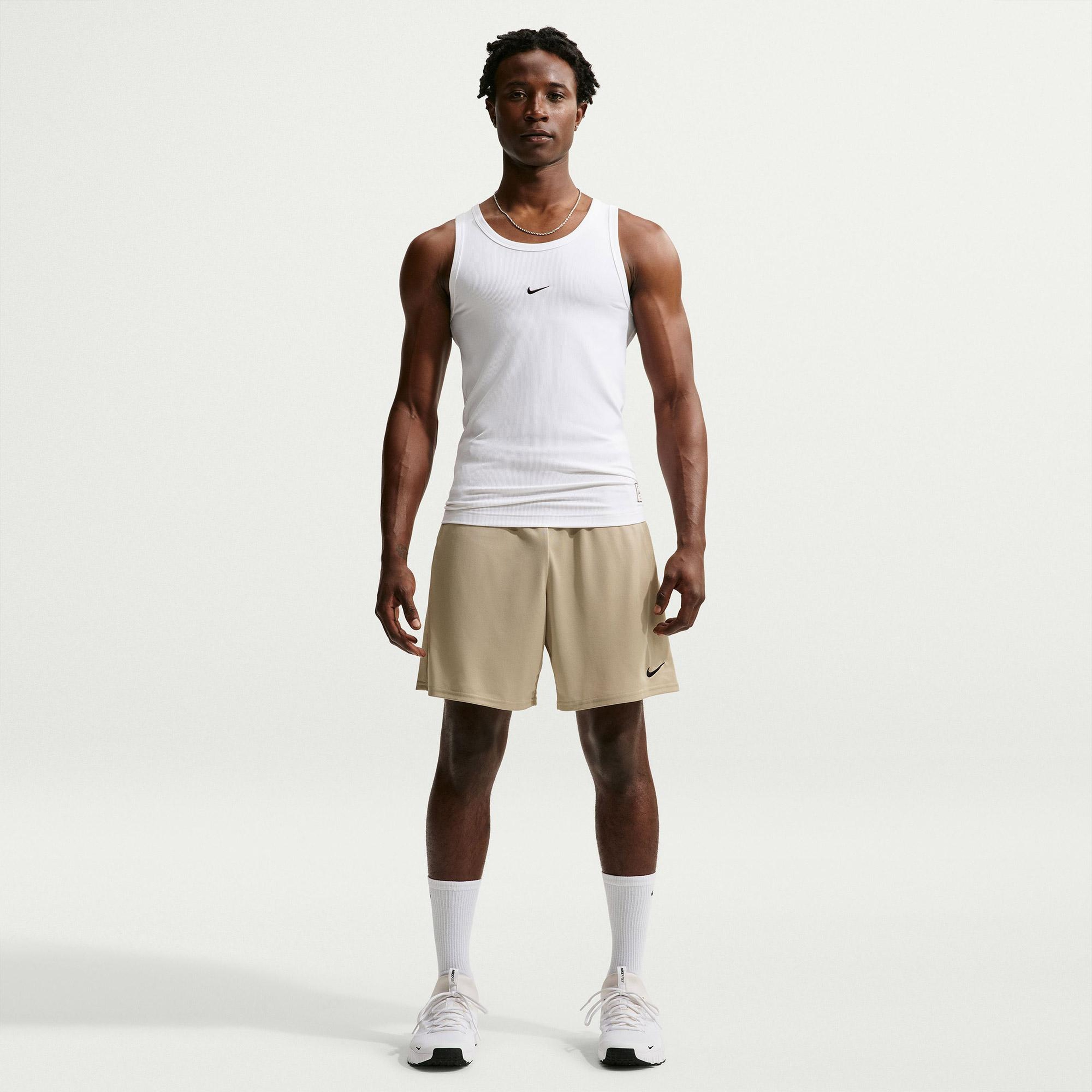 Nike Dri-Fit Flex 18 cm Erkek Bej Şort