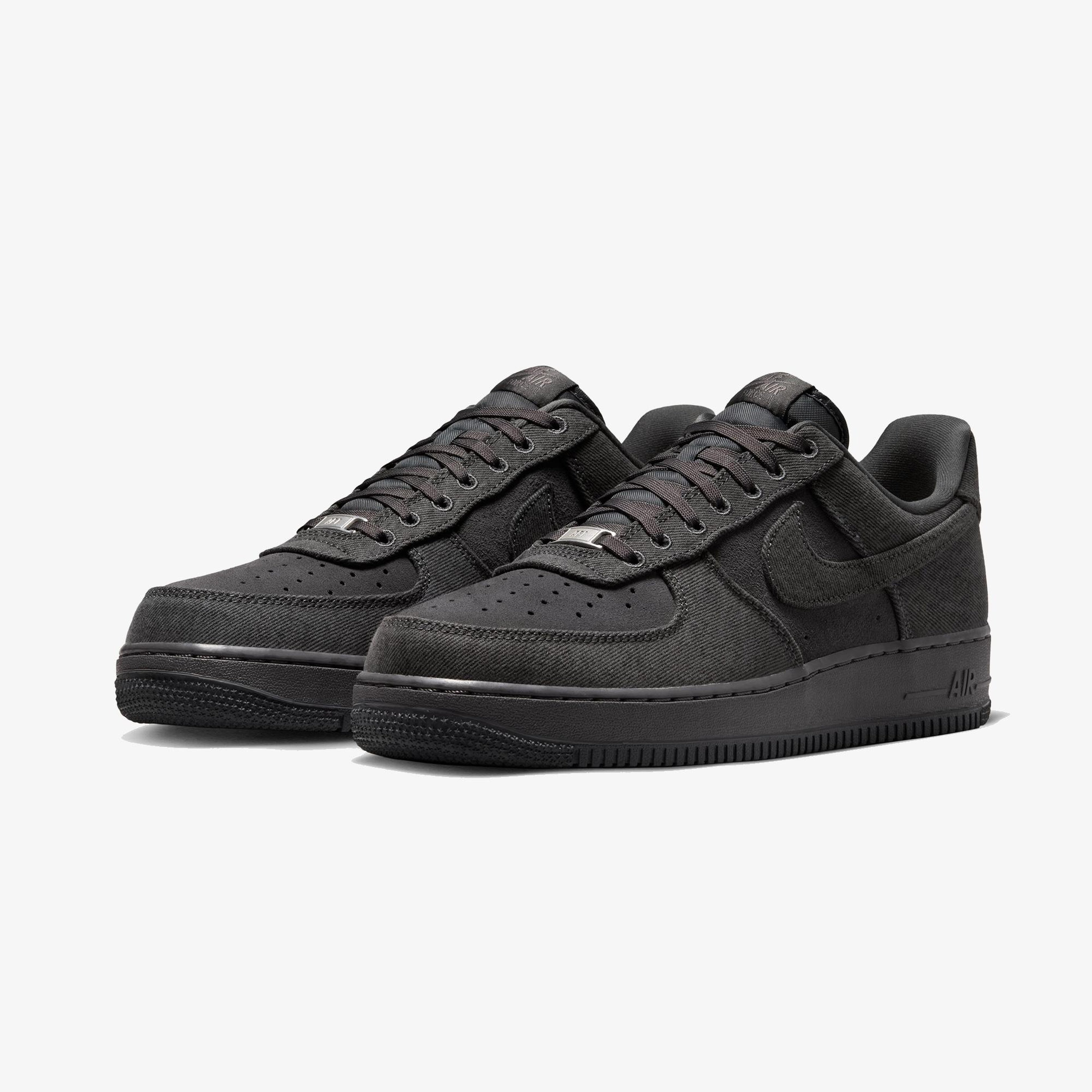 Nike Air Force 1 '07 LV8 Erkek Siyah Spor Ayakkabı