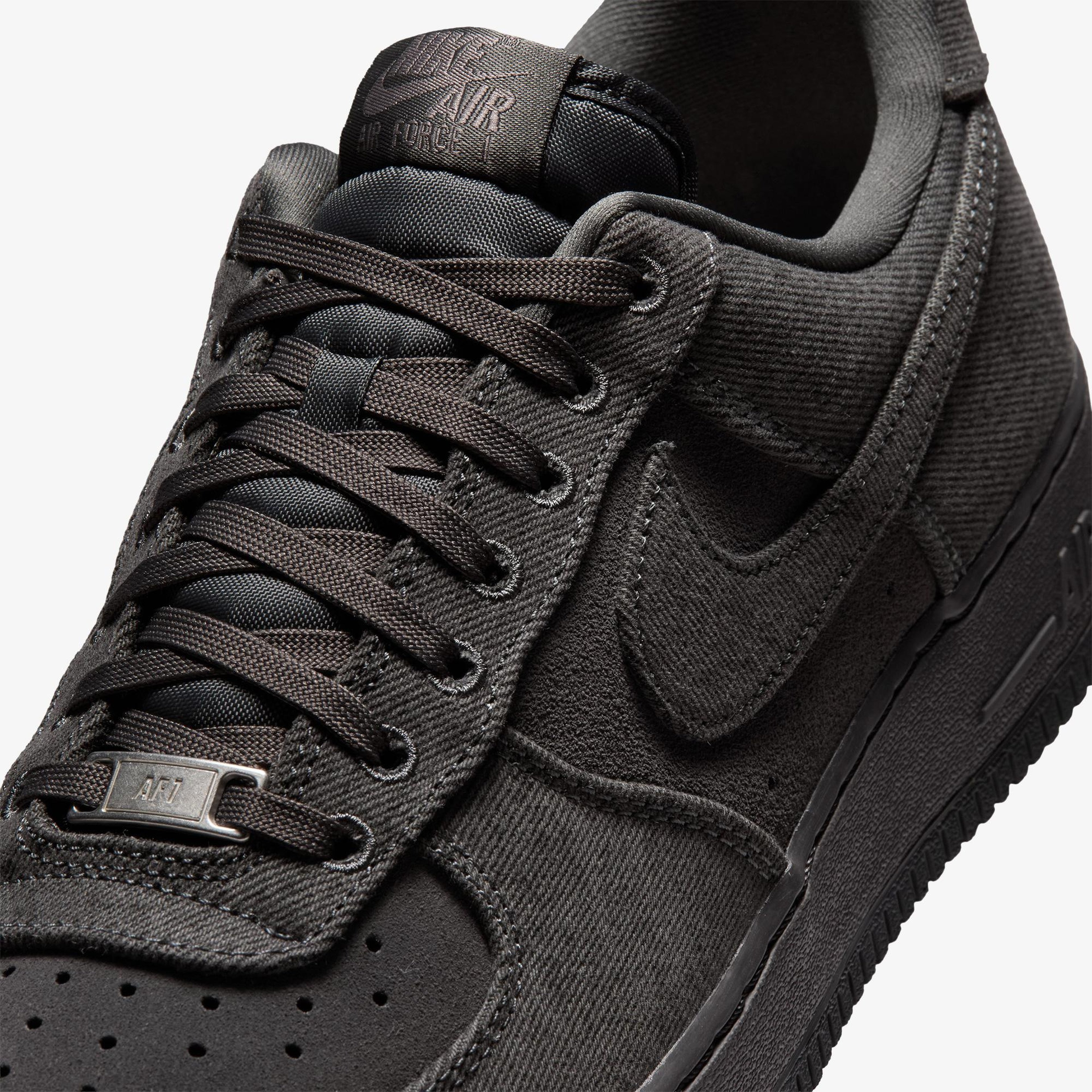 Nike Air Force 1 '07 LV8 Erkek Siyah Spor Ayakkabı