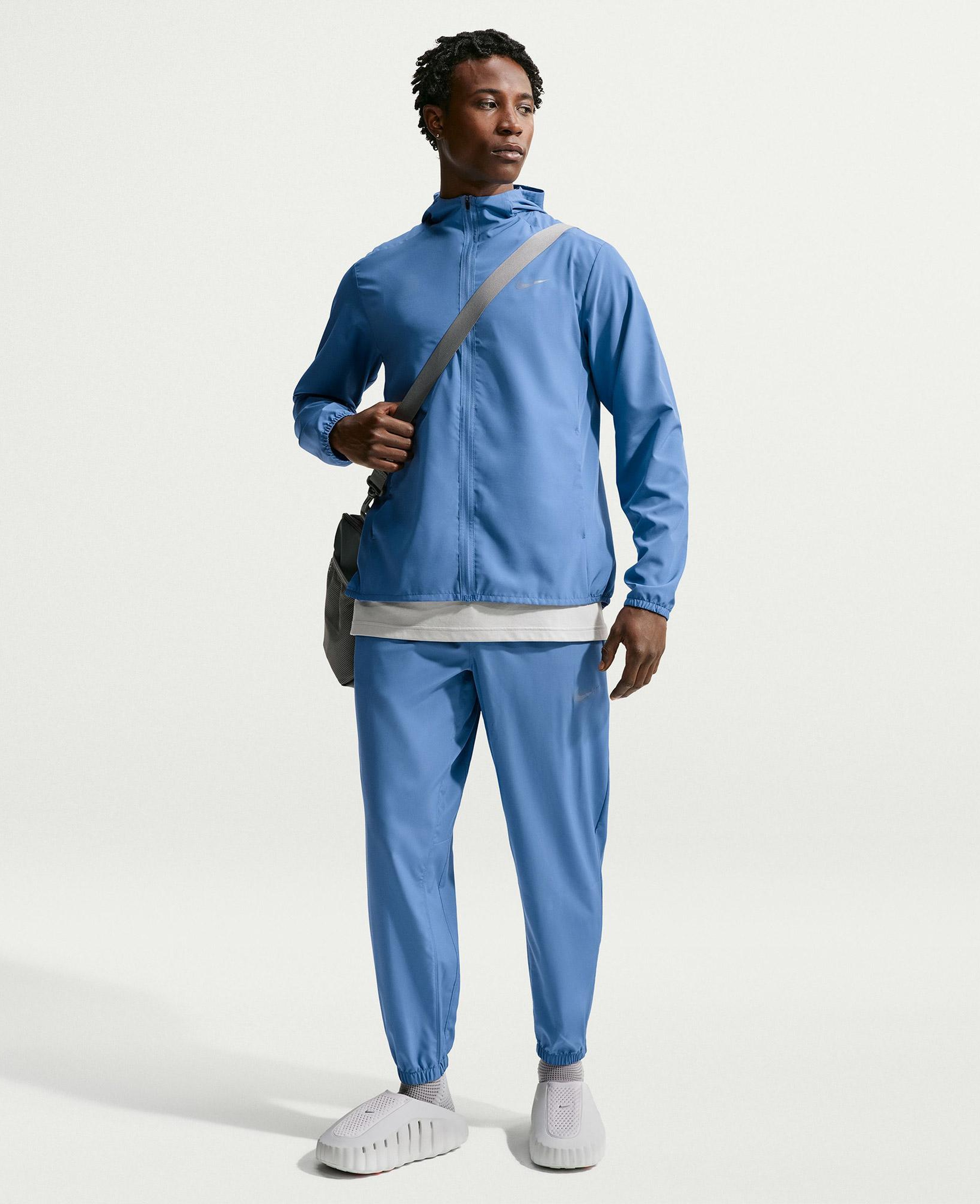 Nike Dri-Fit Form Erkek Mavi Eşofman Üstü