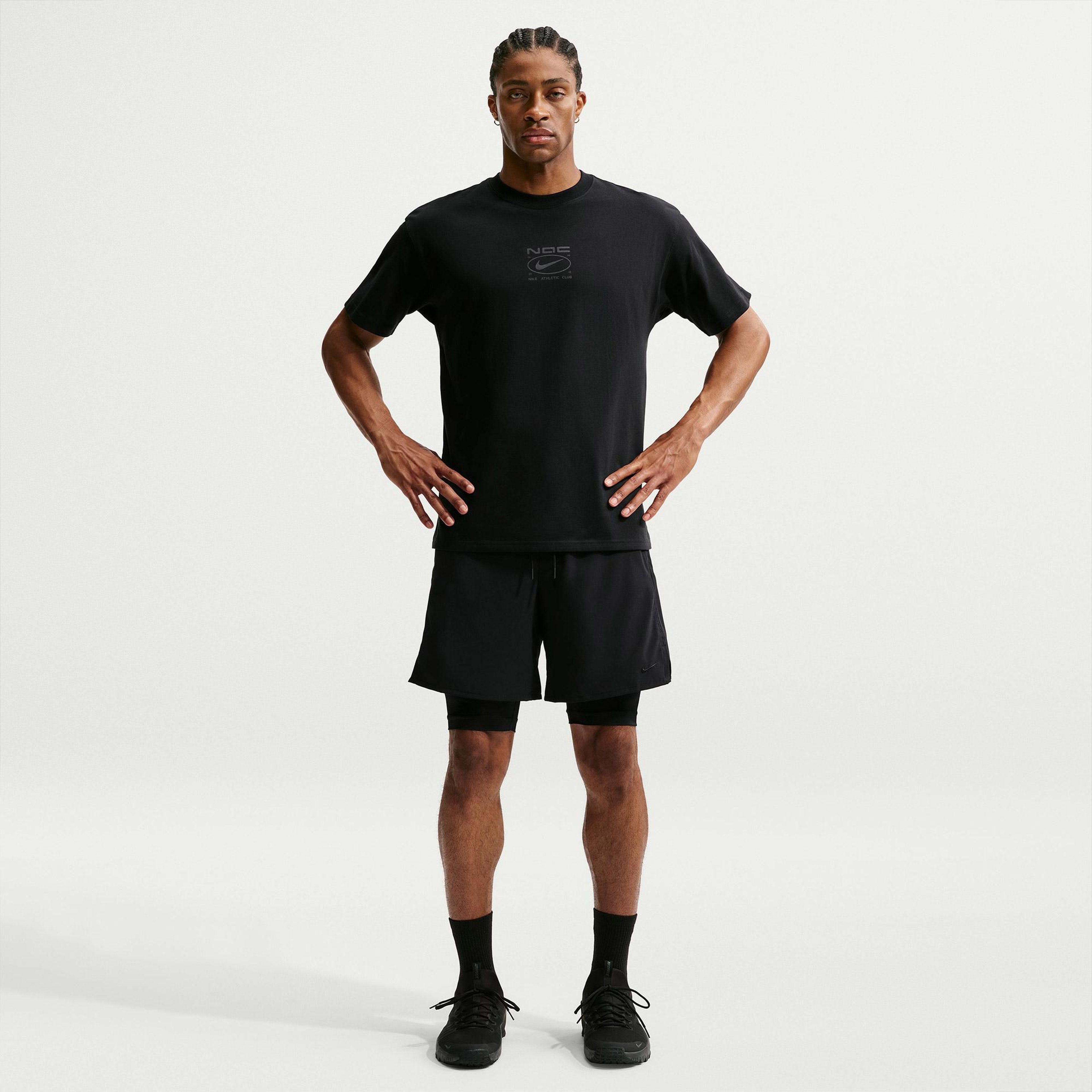 Nike N.A.C. Erkek Siyah T-Shirt