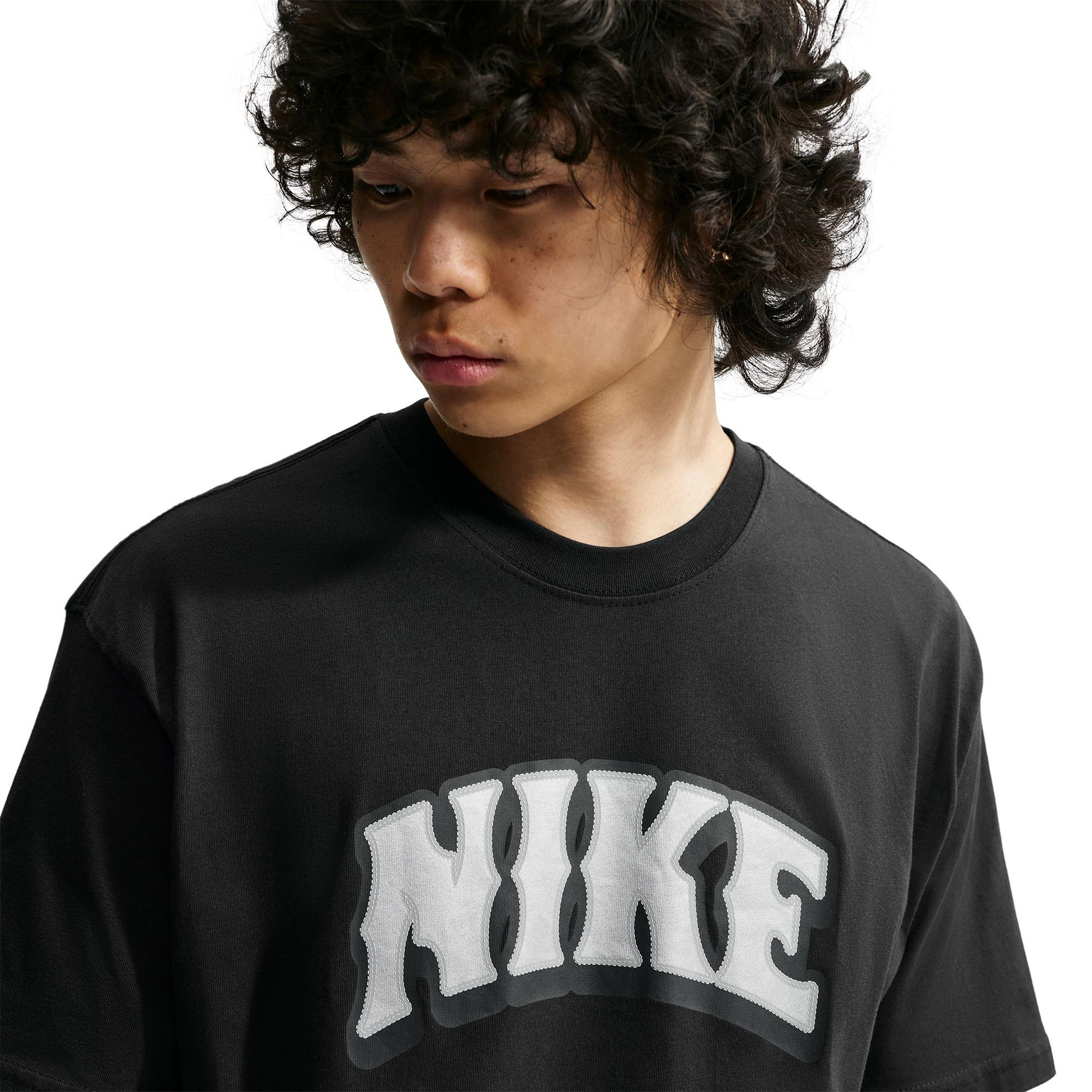 Nike Sportswear Loose Ball Erkek Siyah T-Shirt