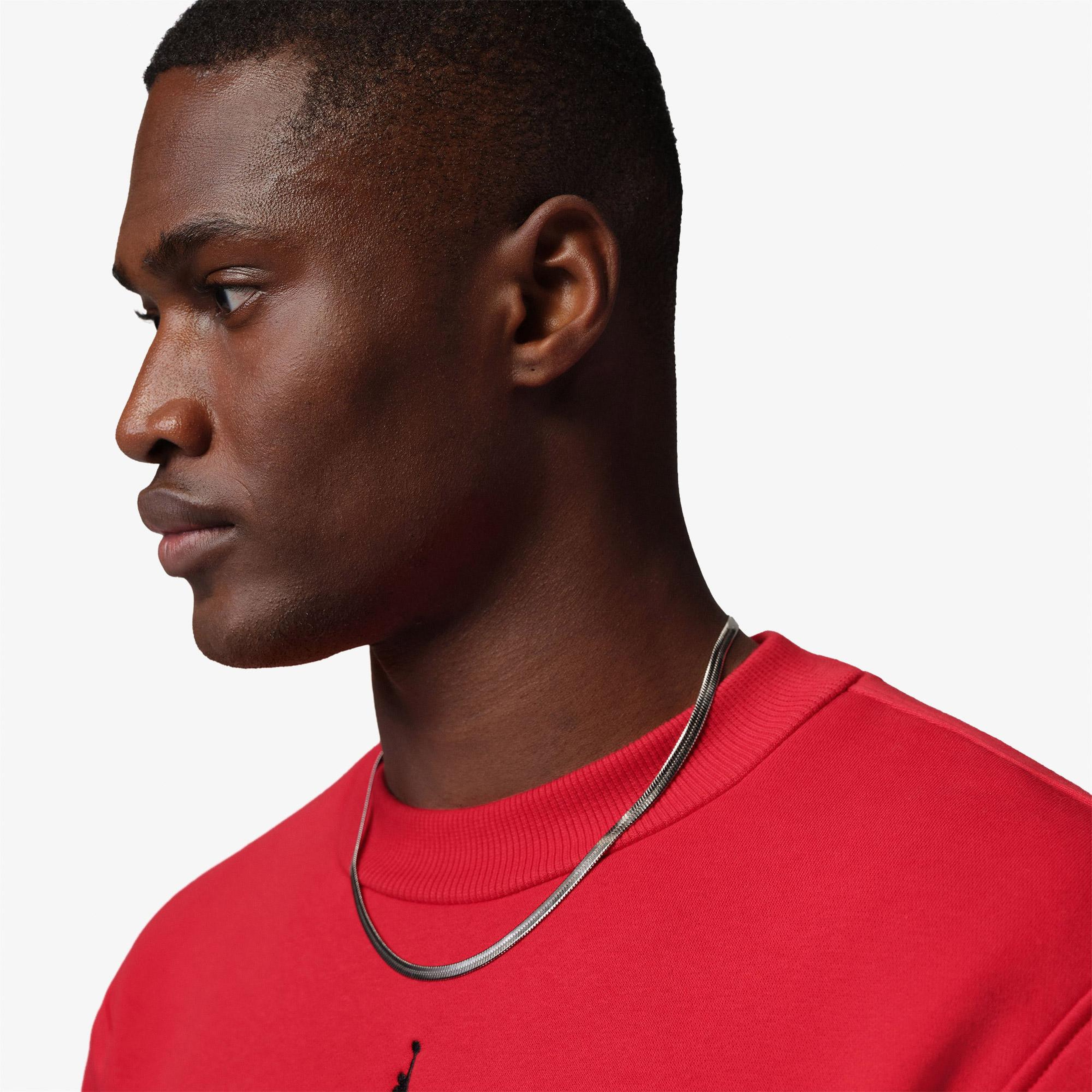 Jordan Brooklyn Crew Erkek Pembe Sweatshirt
