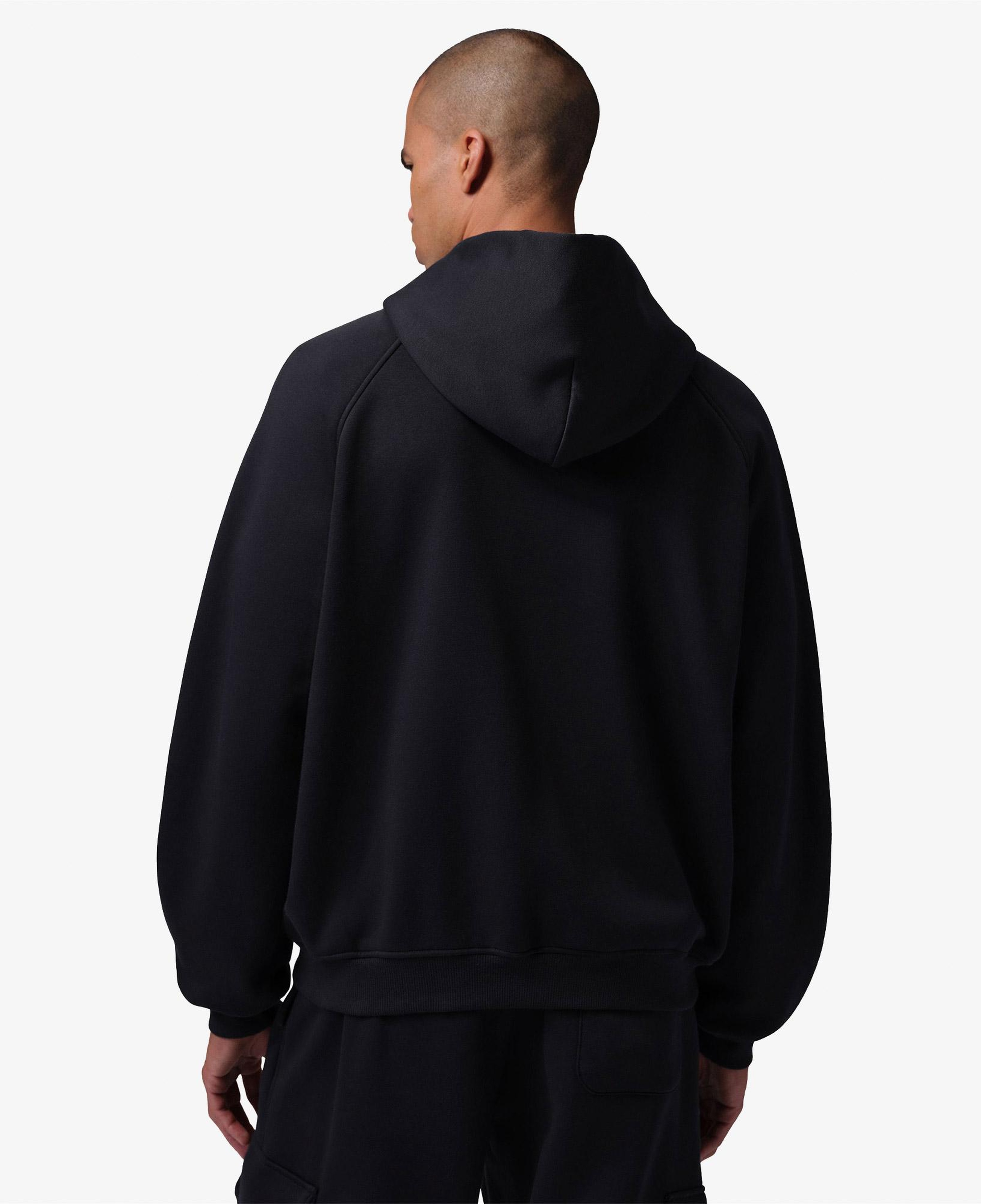Jordan Brooklyn Fleece Oversize Erkek Siyah Eşofman Üstü