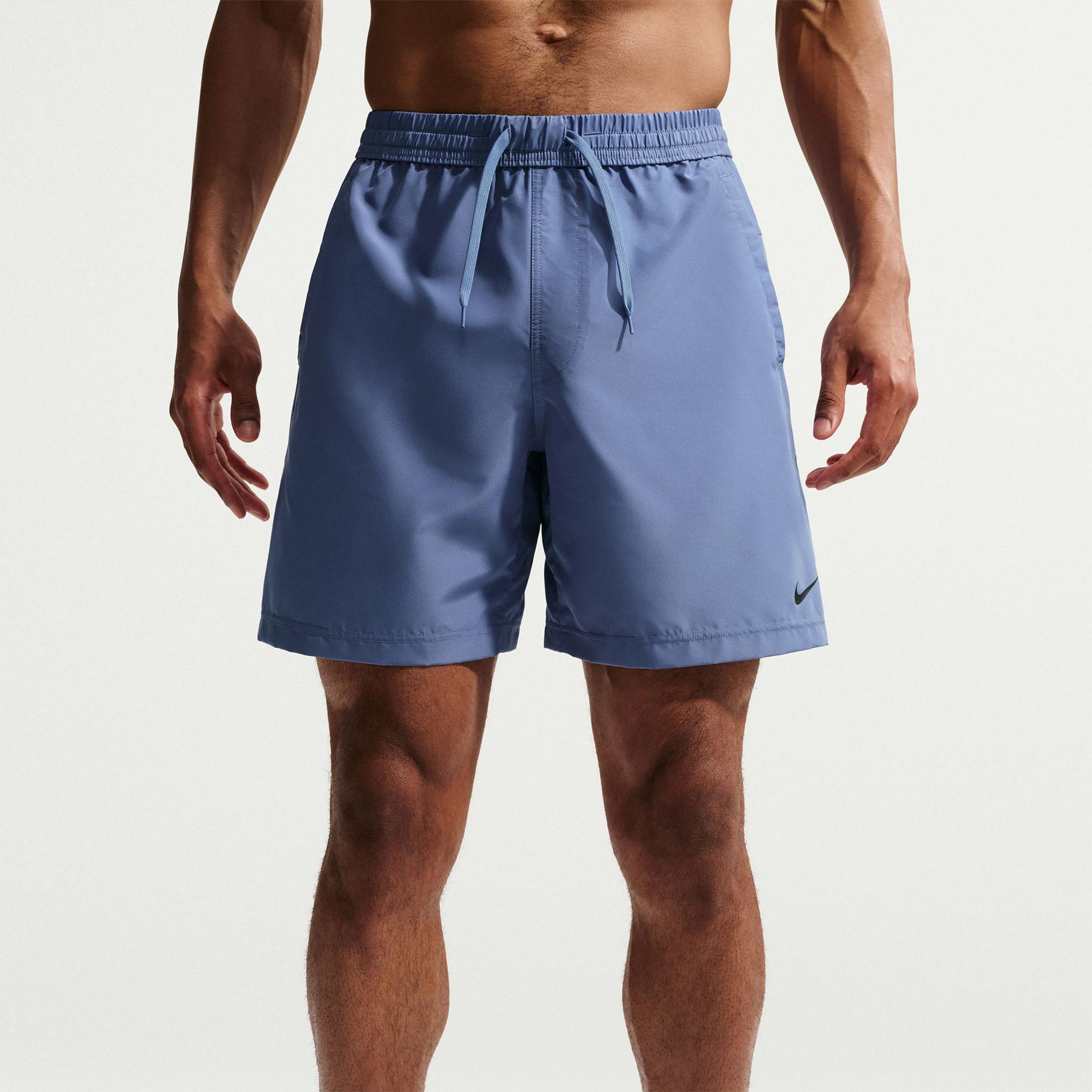Nike Dri-Fit Form 18 cm Erkek Mavi Şort