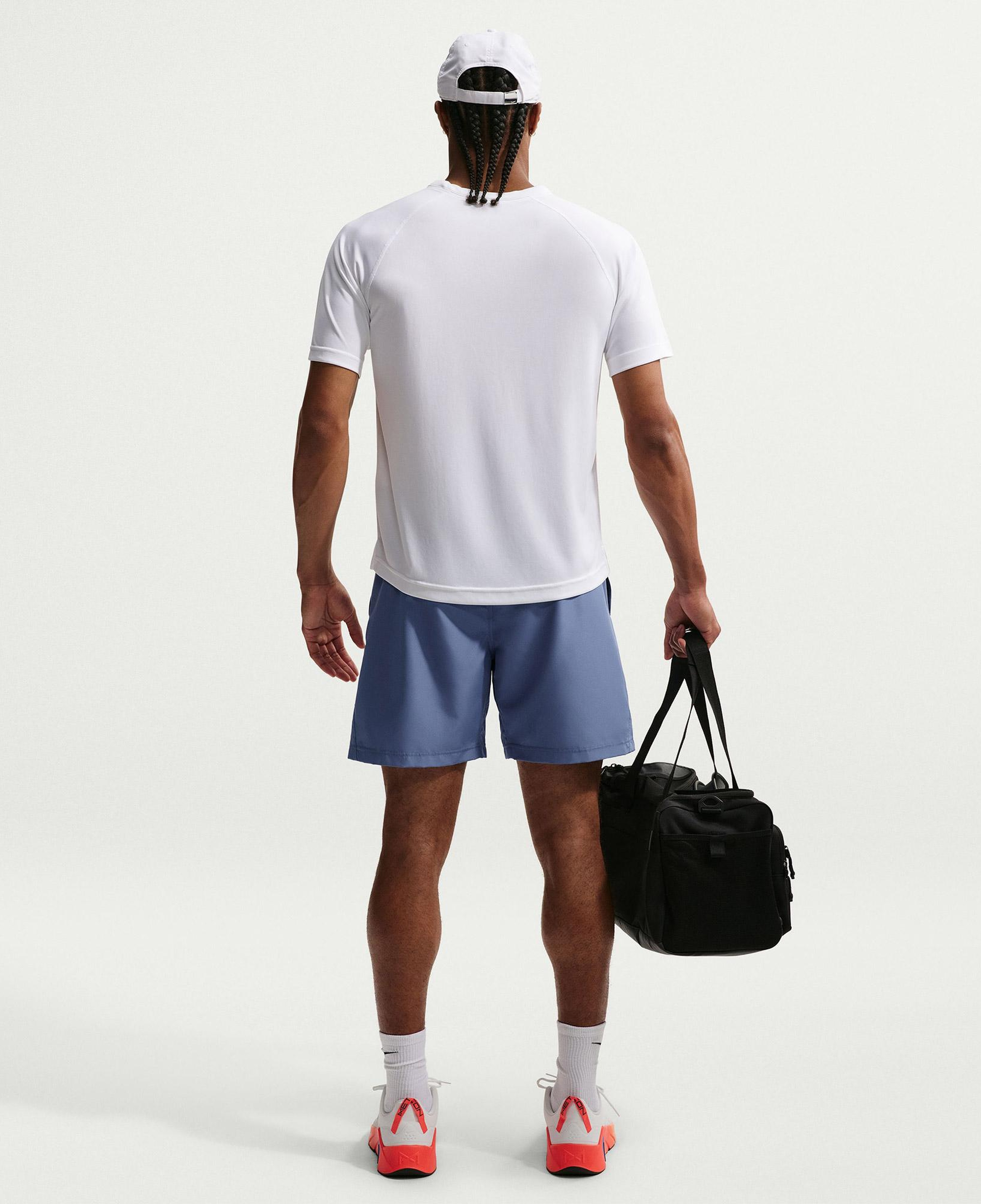 Nike Dri-Fit Form 18 cm Erkek Mavi Şort