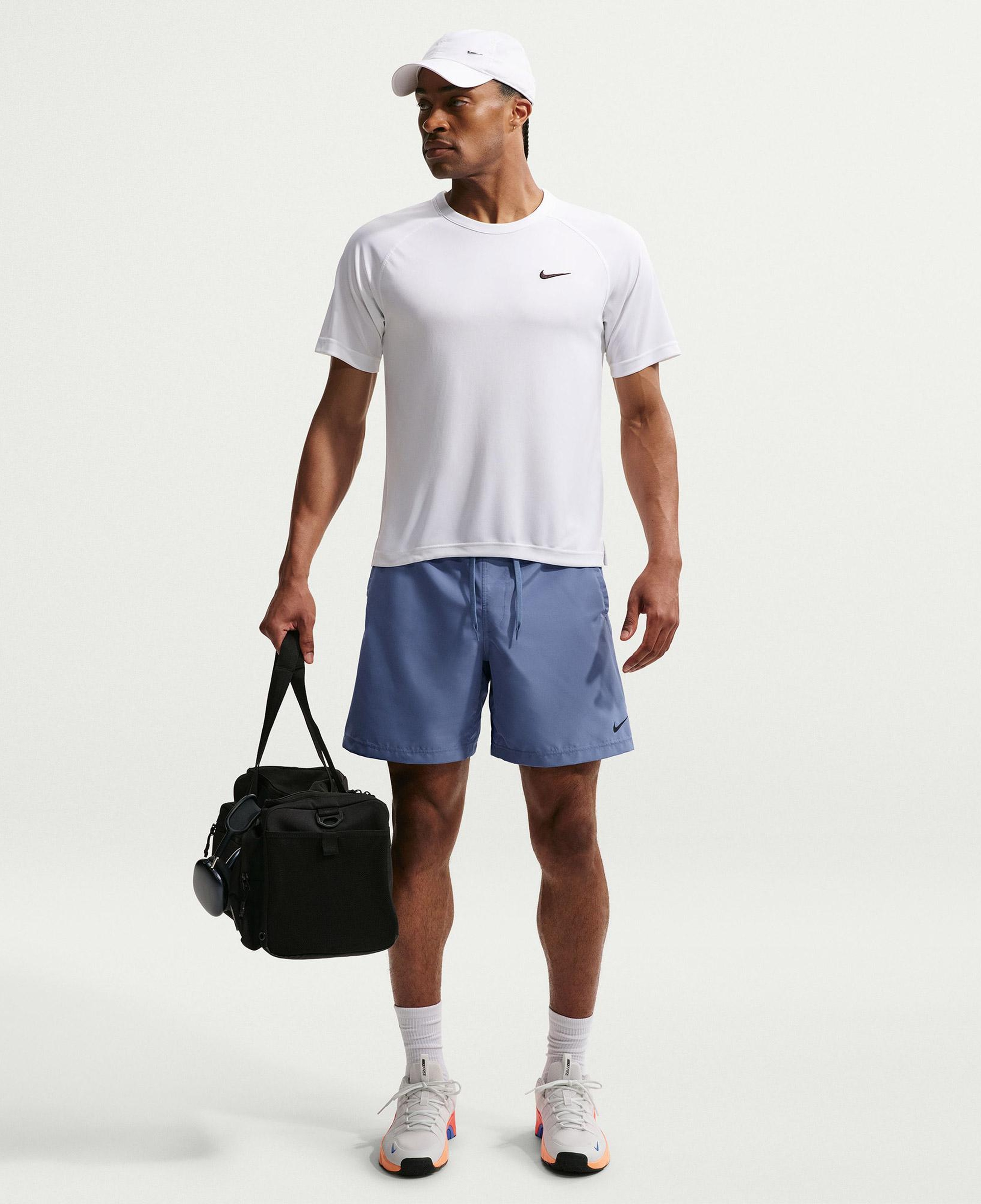 Nike Dri-Fit Form 18 cm Erkek Mavi Şort