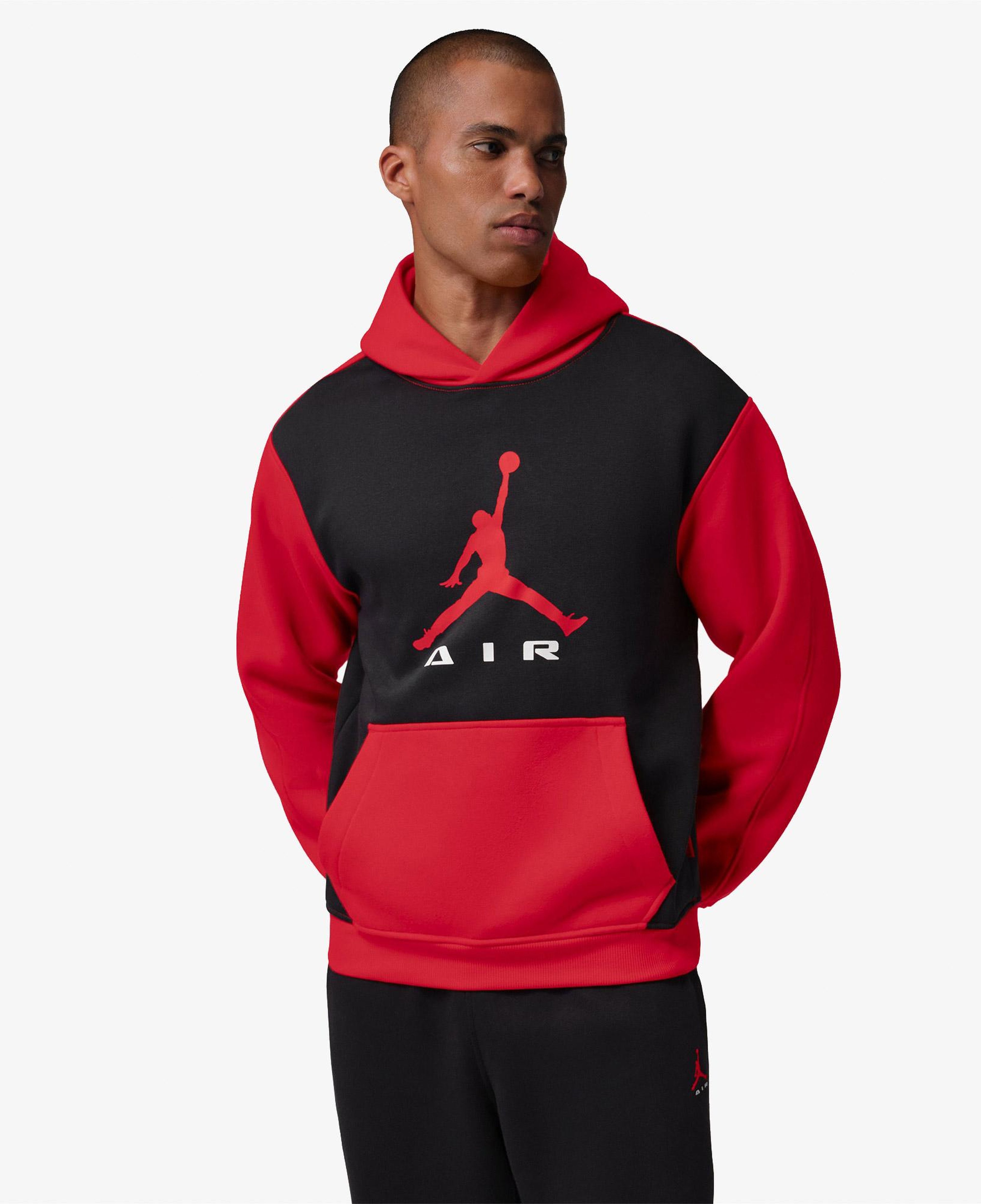 Jordan Brooklyn Fleece Pullover Erkek Kırmızı Hoodie