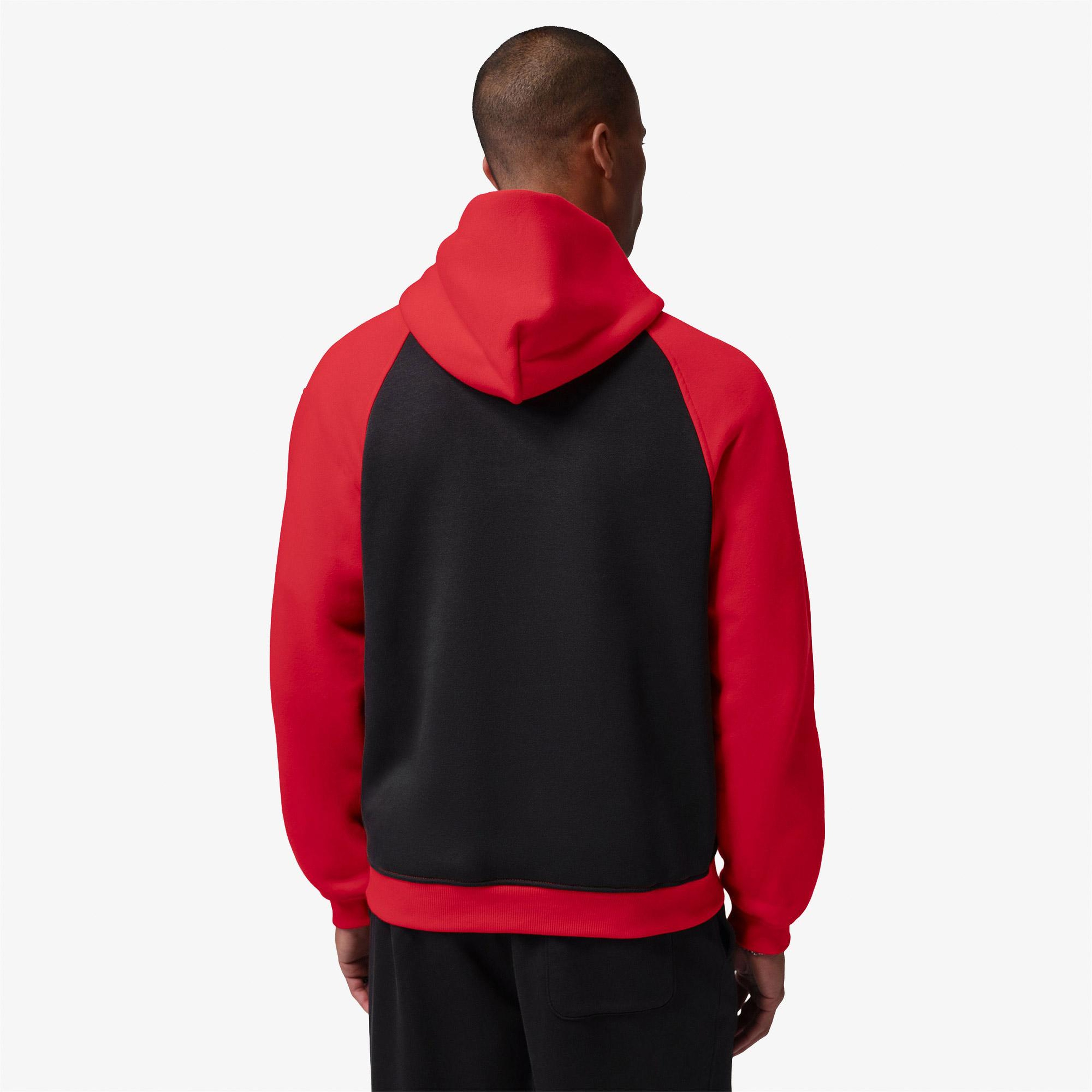 Jordan Brooklyn Fleece Pullover Erkek Kırmızı Hoodie