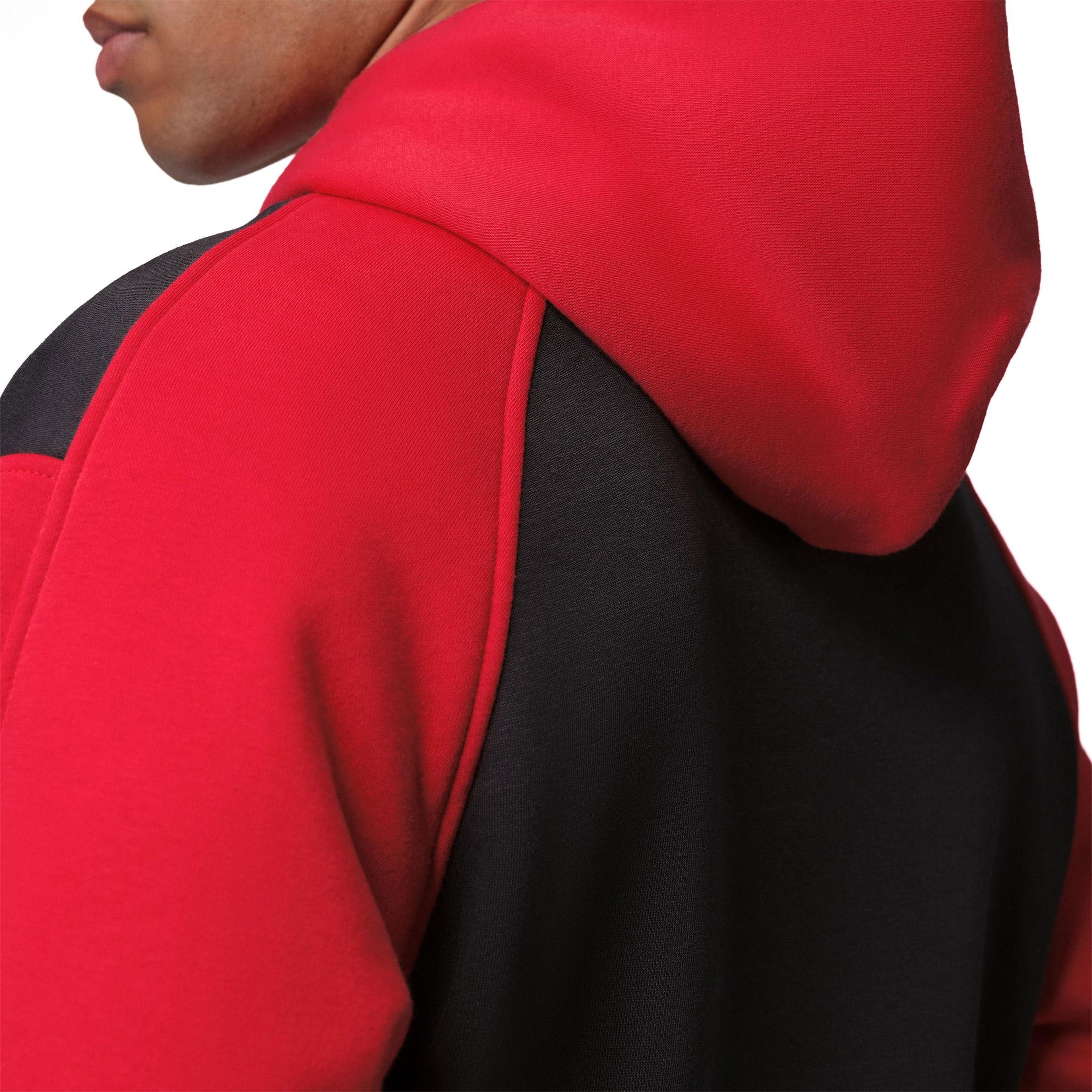 Jordan Brooklyn Fleece Pullover Erkek Kırmızı Hoodie
