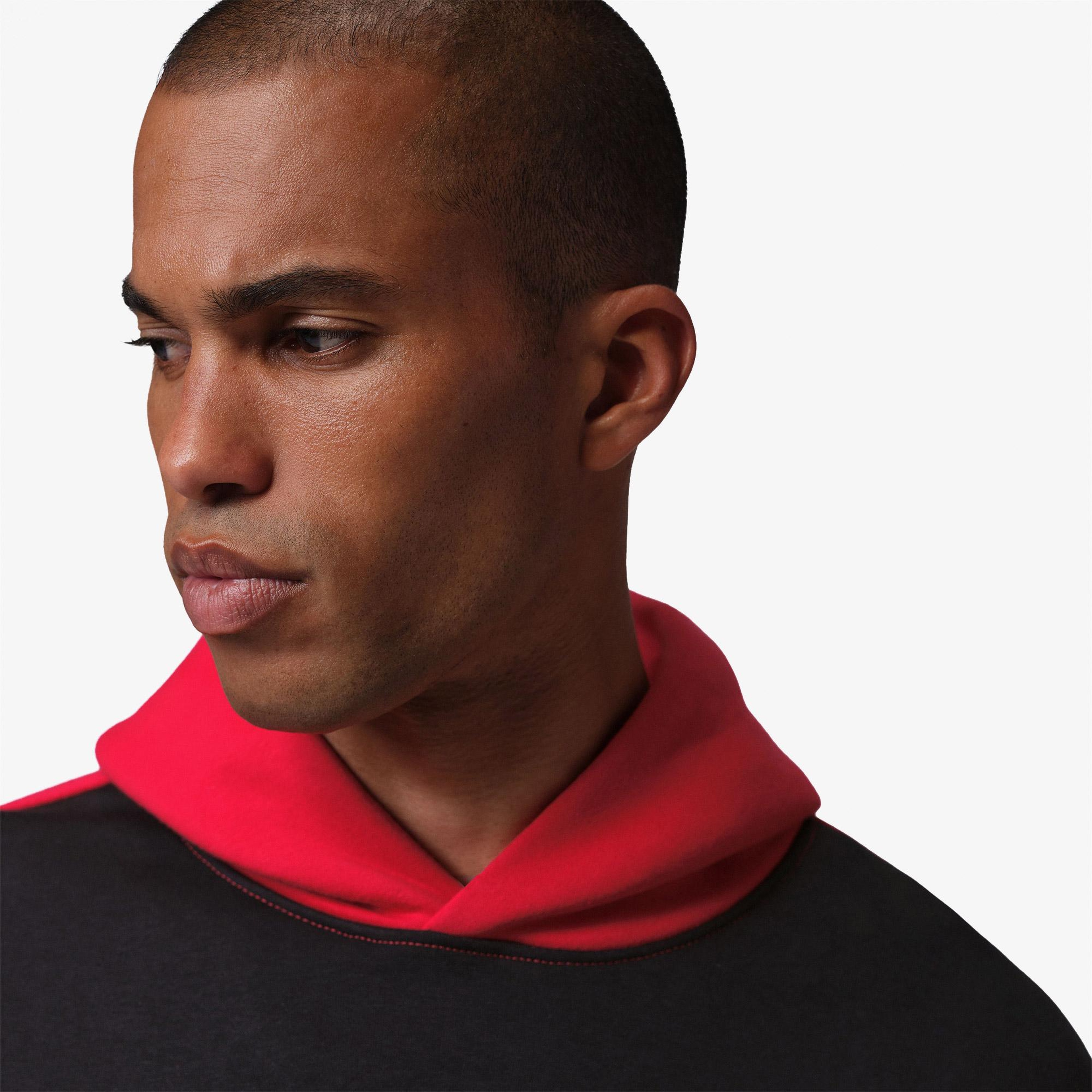 Jordan Brooklyn Fleece Pullover Erkek Kırmızı Hoodie