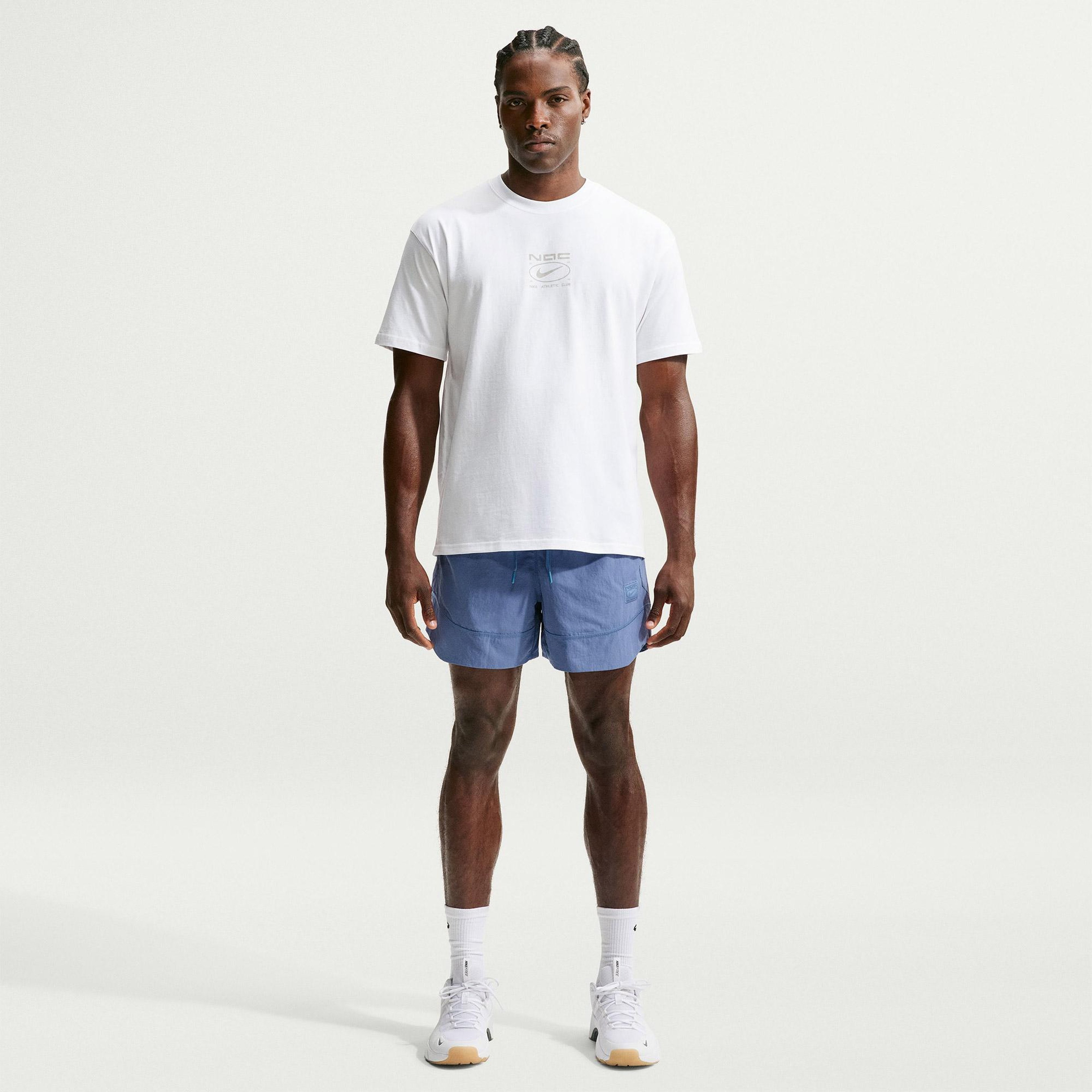 Nike N.A.C. Dri-Fit Woven Erkek Mavi Şort