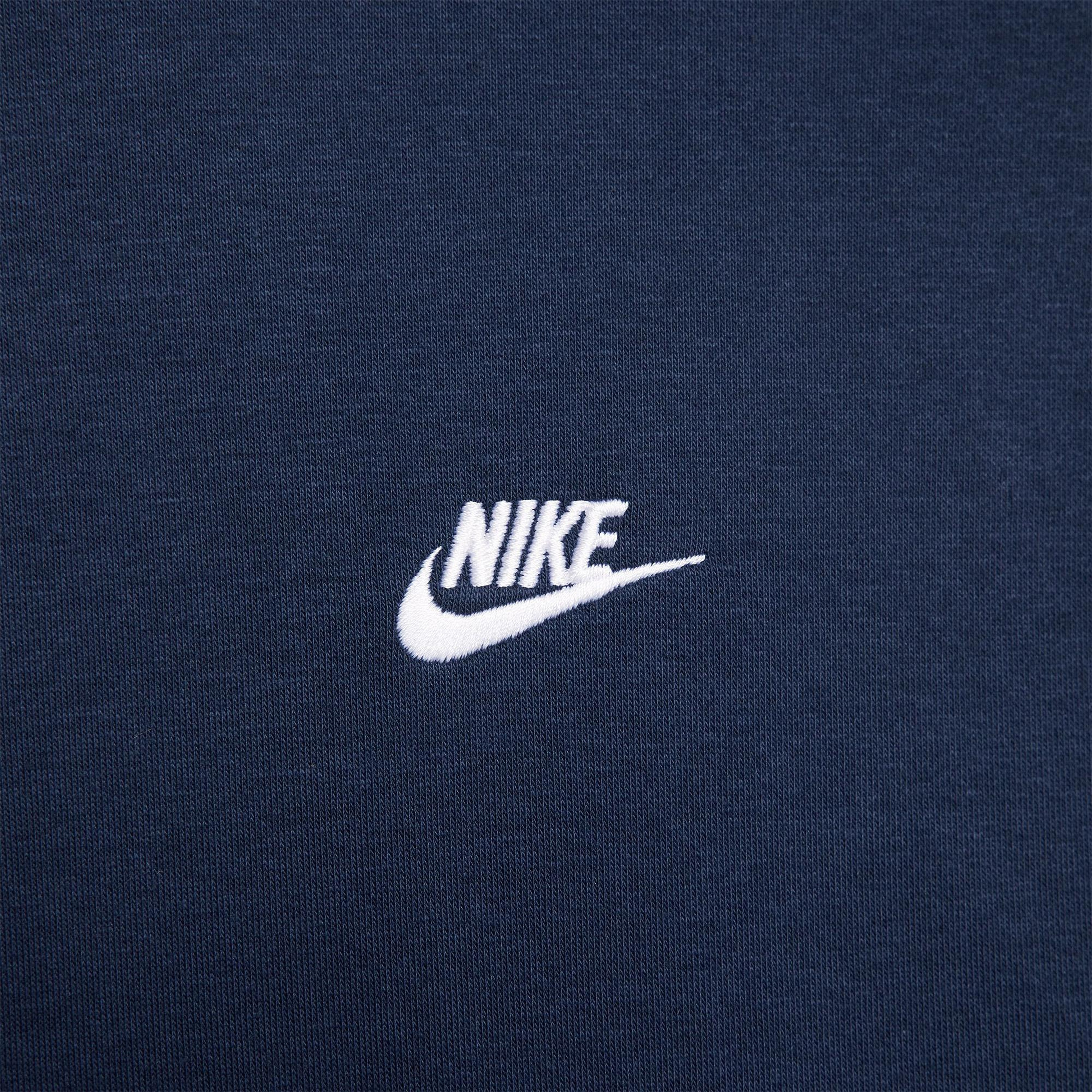 Nike Club Pullover Fleeece Erkek Lacivert Hoodie