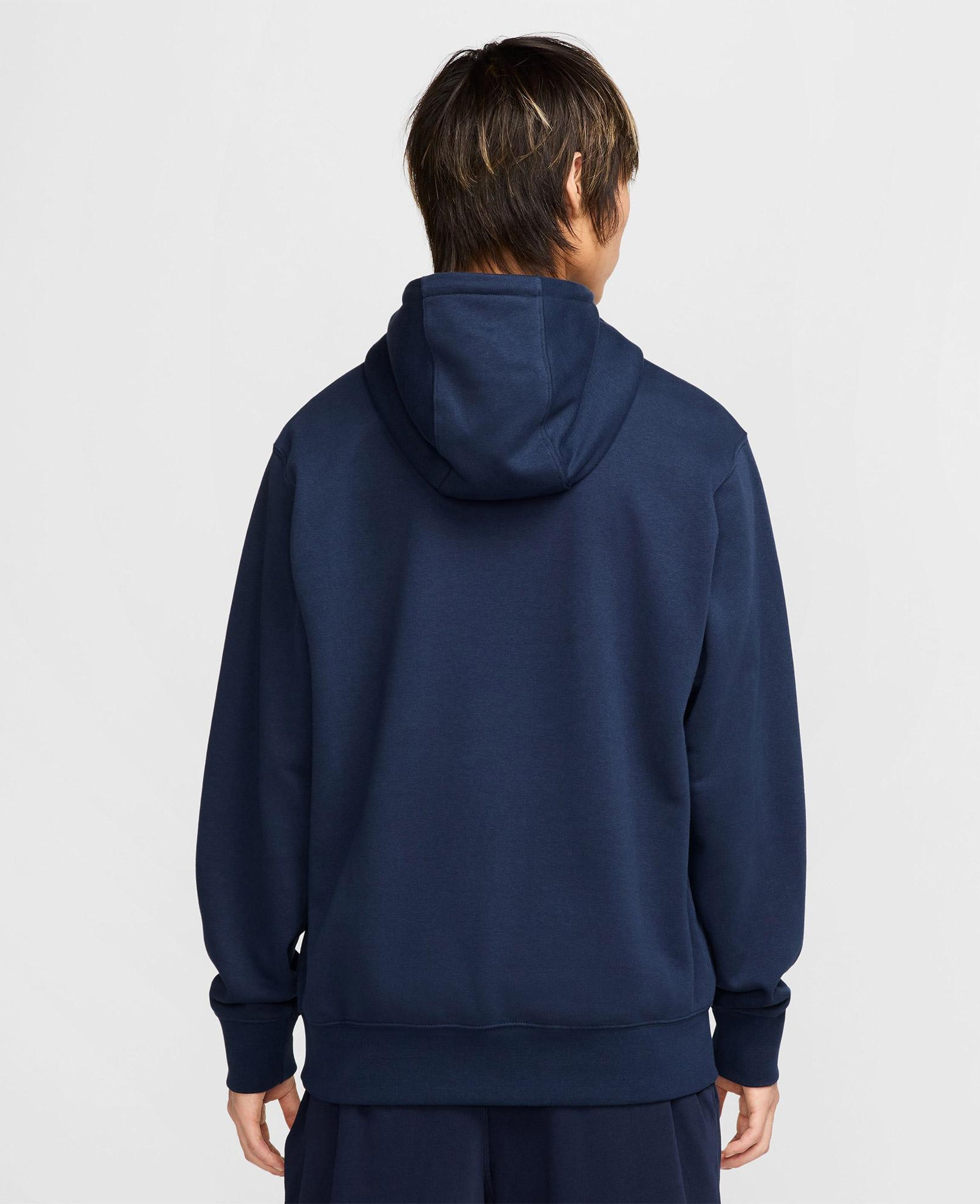 Nike Club Pullover Fleeece Erkek Lacivert Hoodie