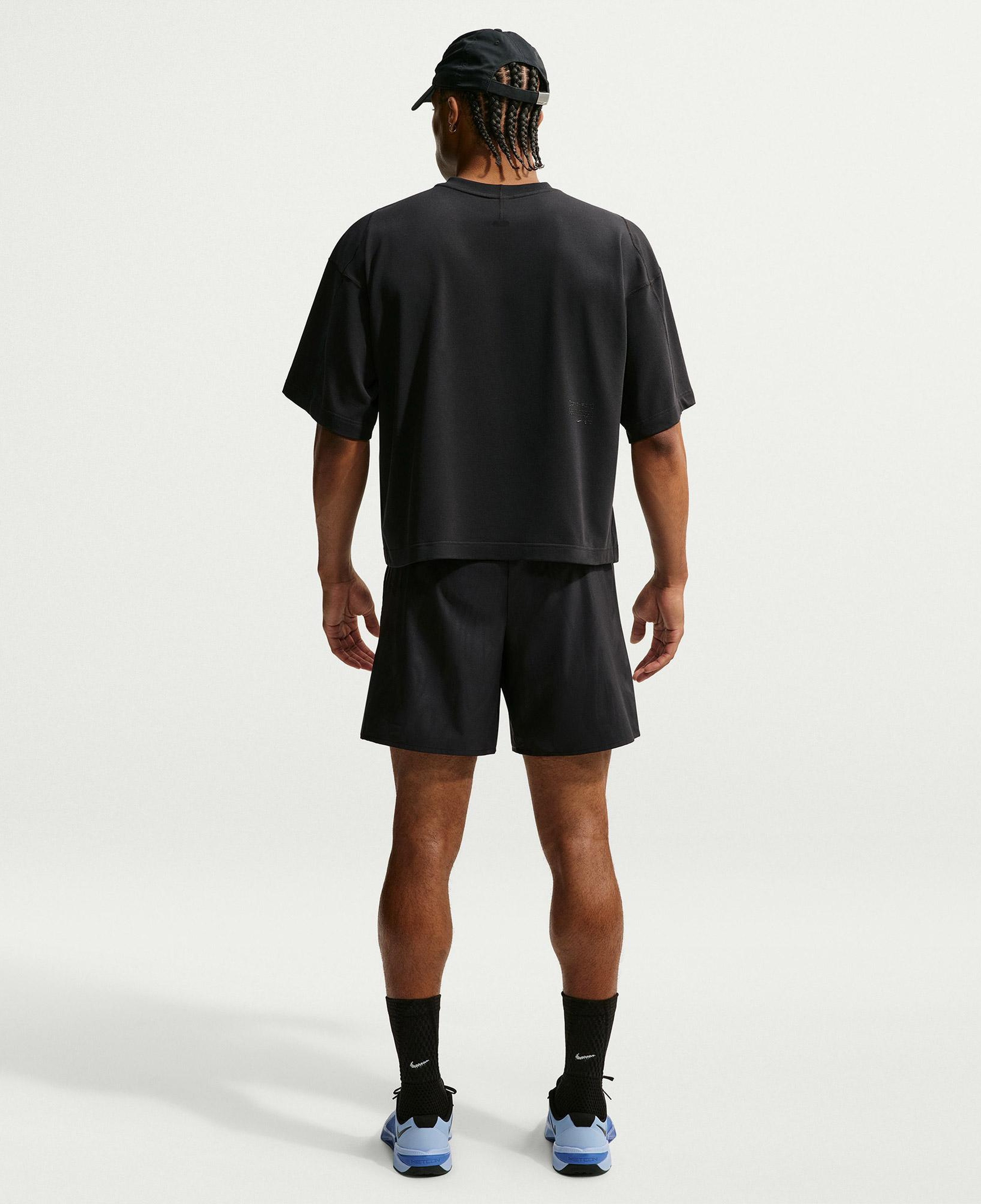 Nike Dri-Fit N.A.C. Unlimited 18 cm Erkek Siyah Şort