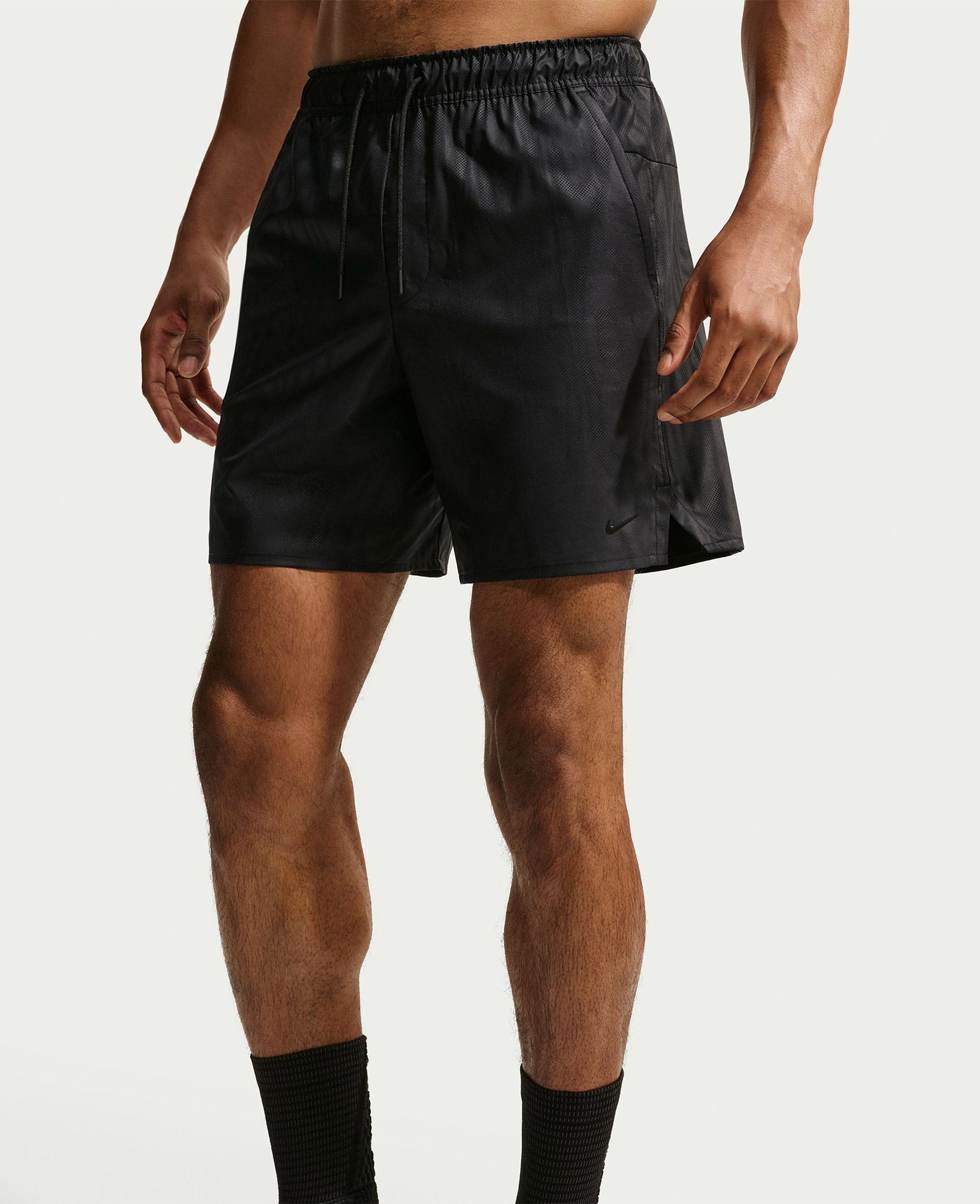 Nike Dri-Fit N.A.C. Unlimited 18 cm Erkek Siyah Şort