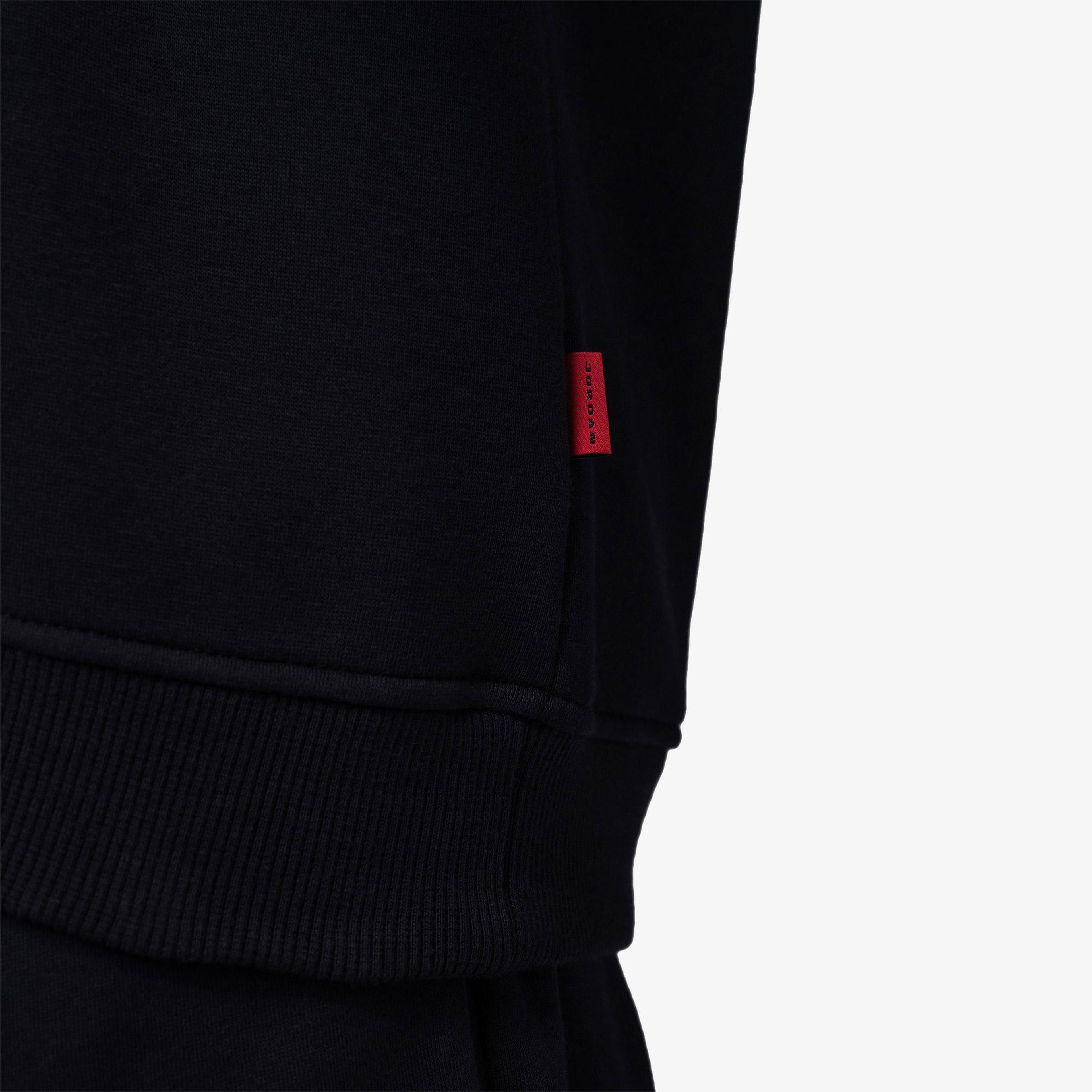 Jordan Brooklyn Crew Erkek Siyah Sweatshirt