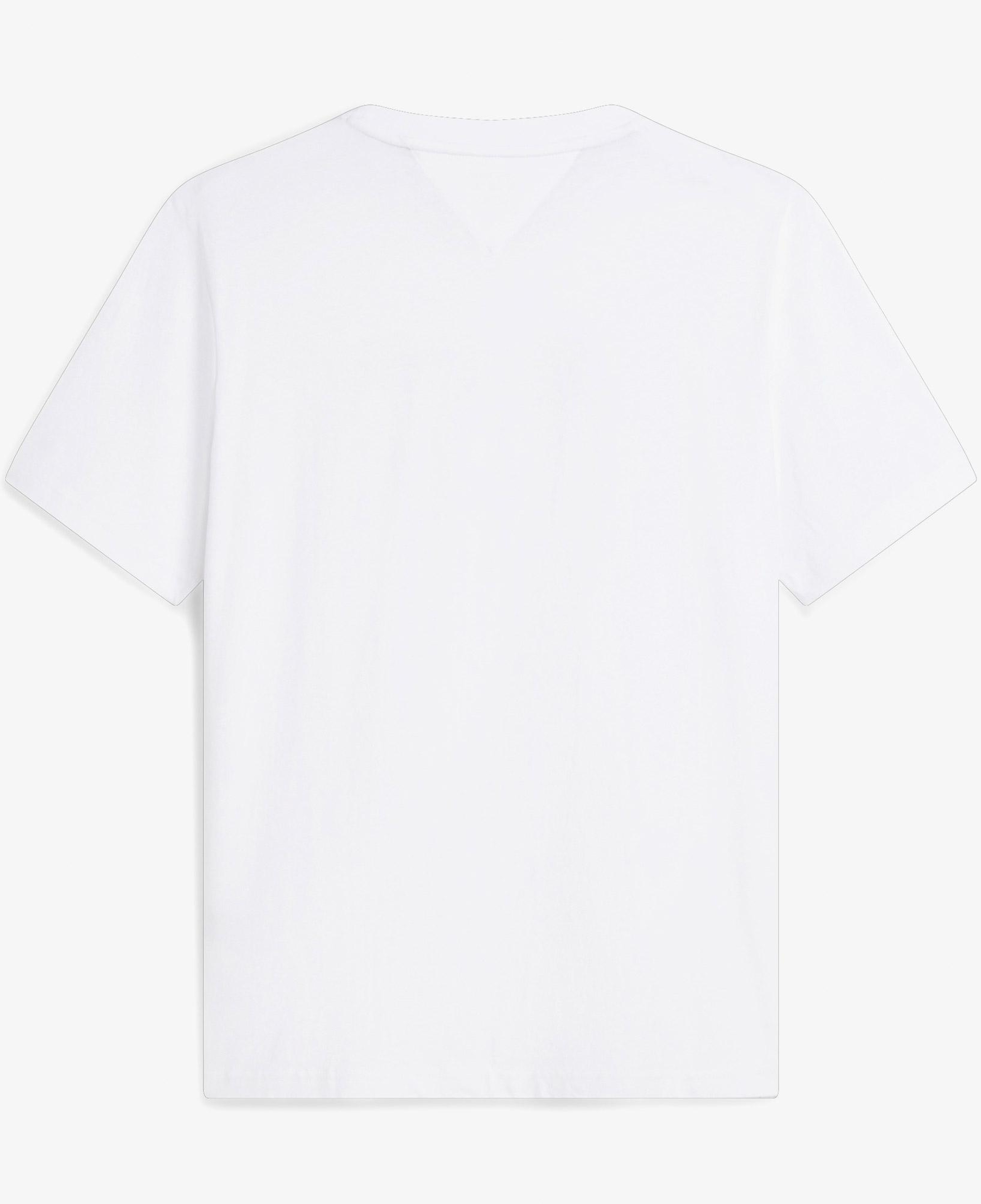 Tommy Hilfiger Brand Love New Erkek Beyaz T-Shirt