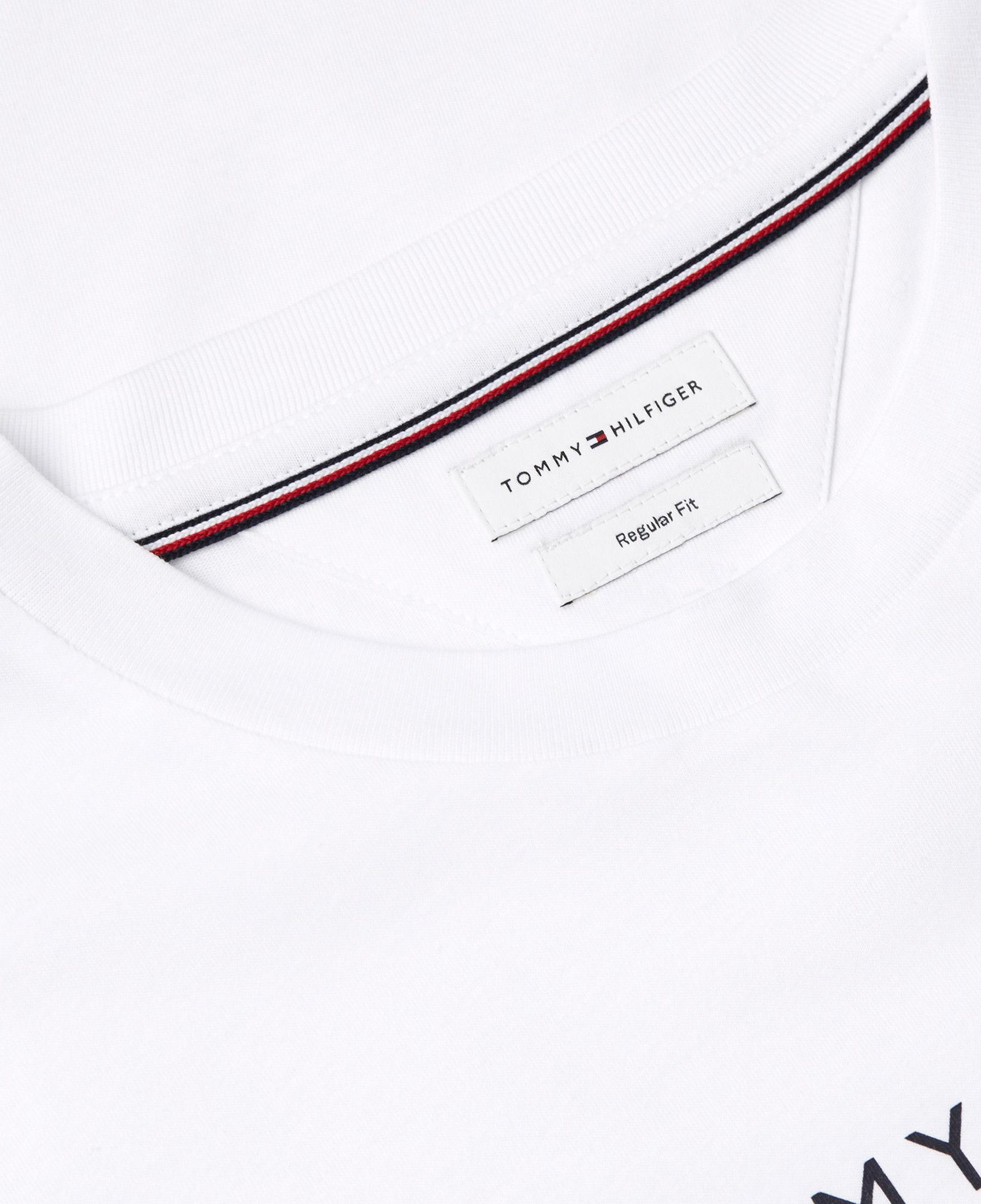 Tommy Hilfiger Brand Love New Erkek Beyaz T-Shirt
