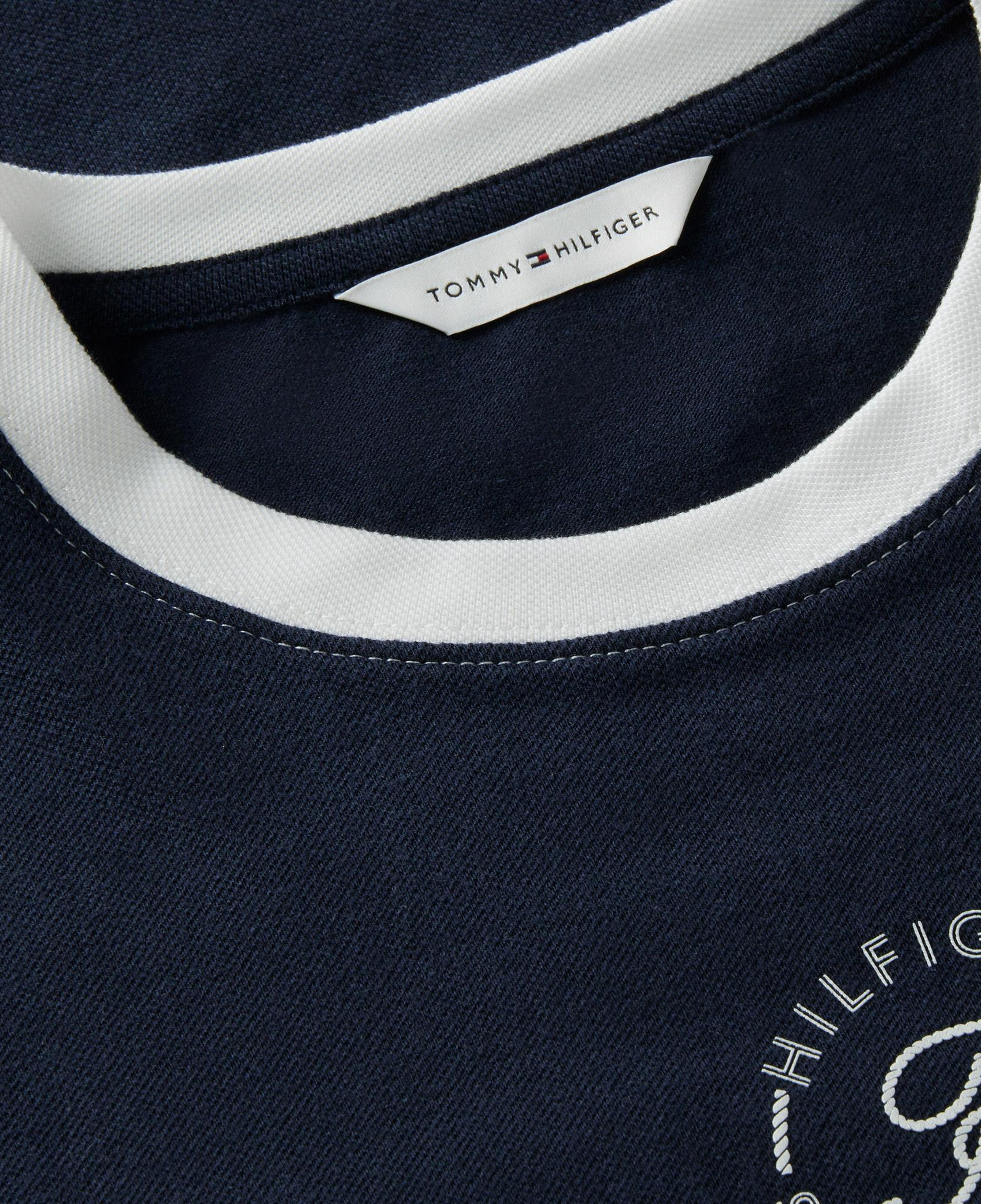 Tommy Hilfiger Roundal Kadın Mavi T-Shirt