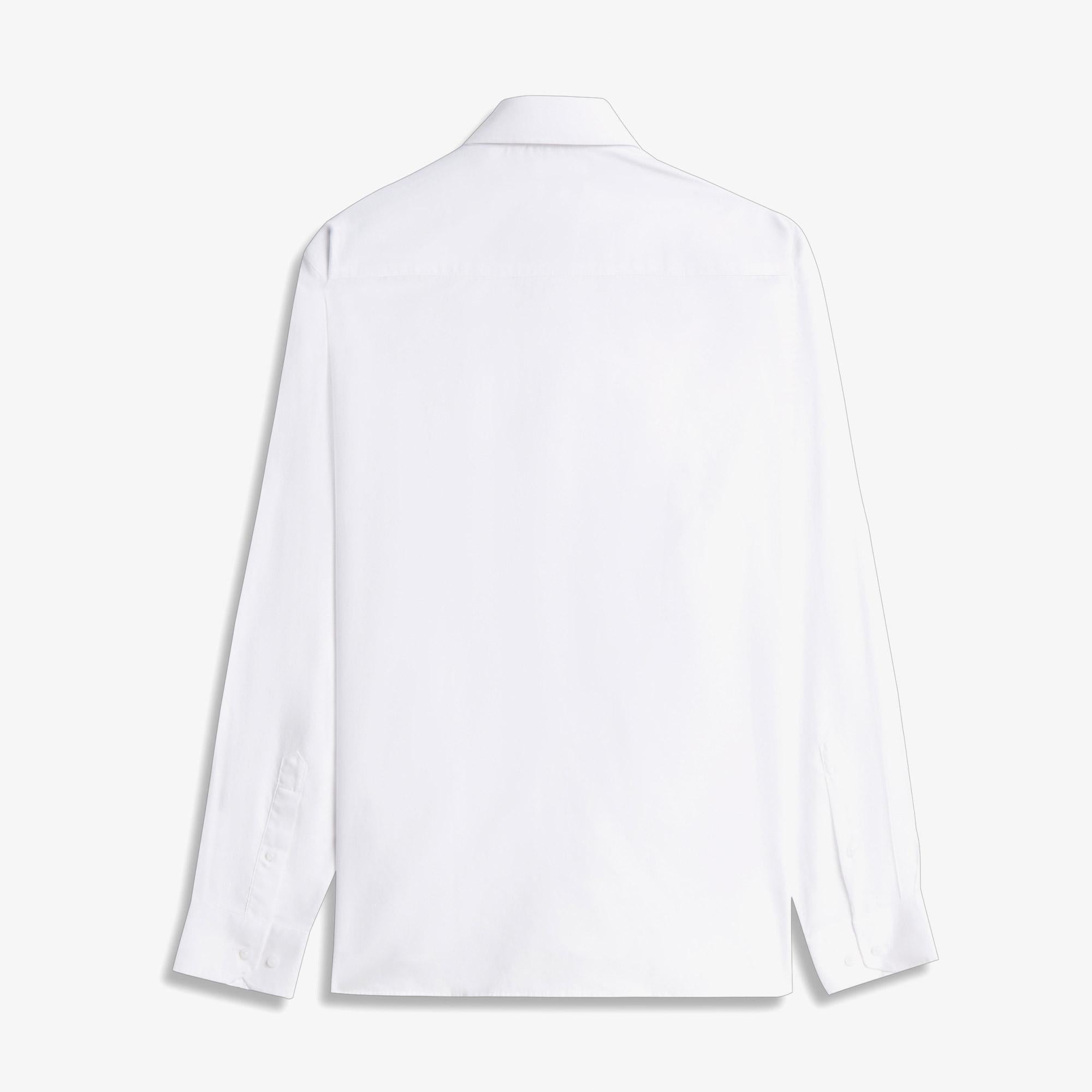 Tommy Hilfiger Oxford Solid Erkek Beyaz Gömlek