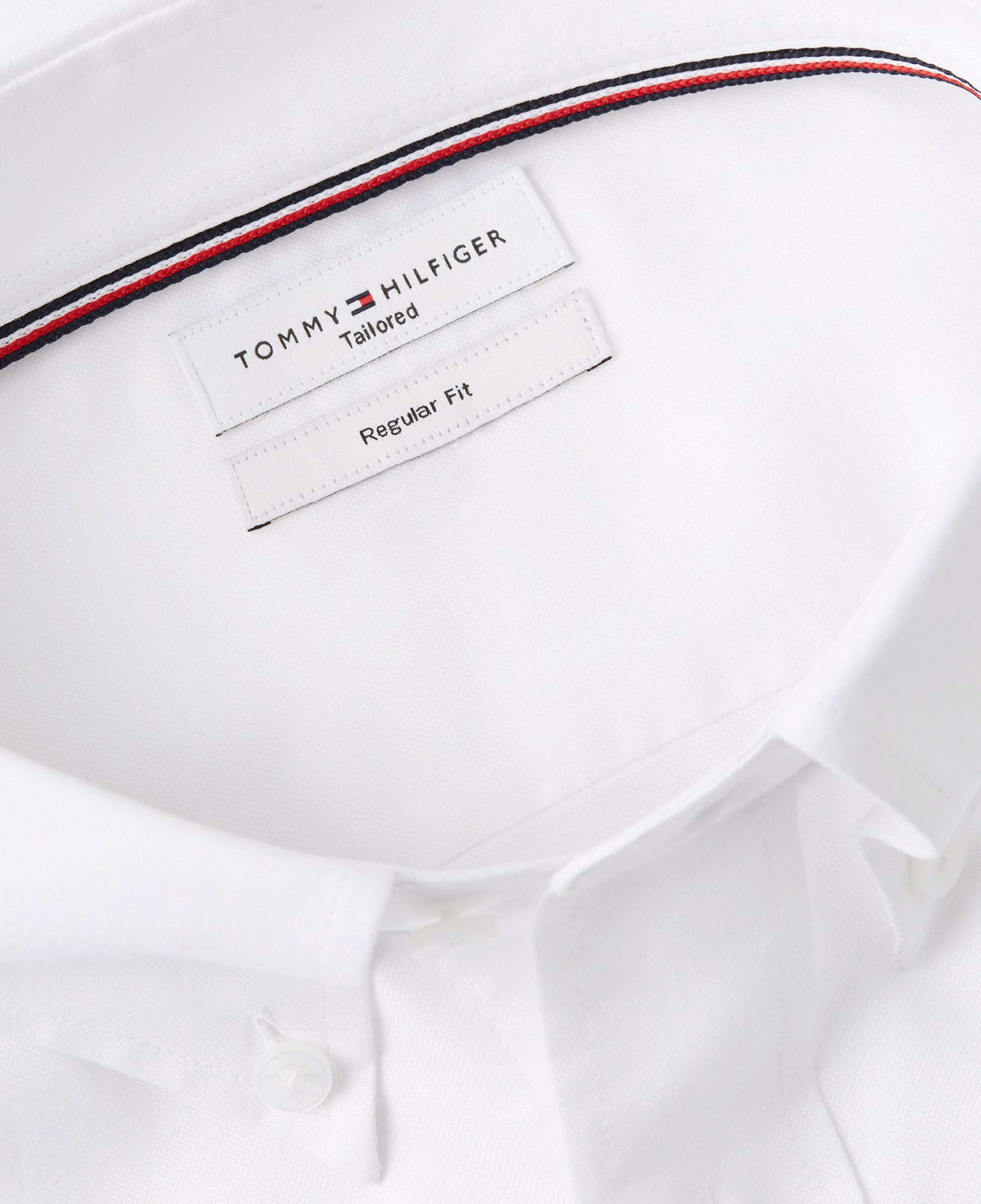 Tommy Hilfiger Oxford Solid Erkek Beyaz Gömlek