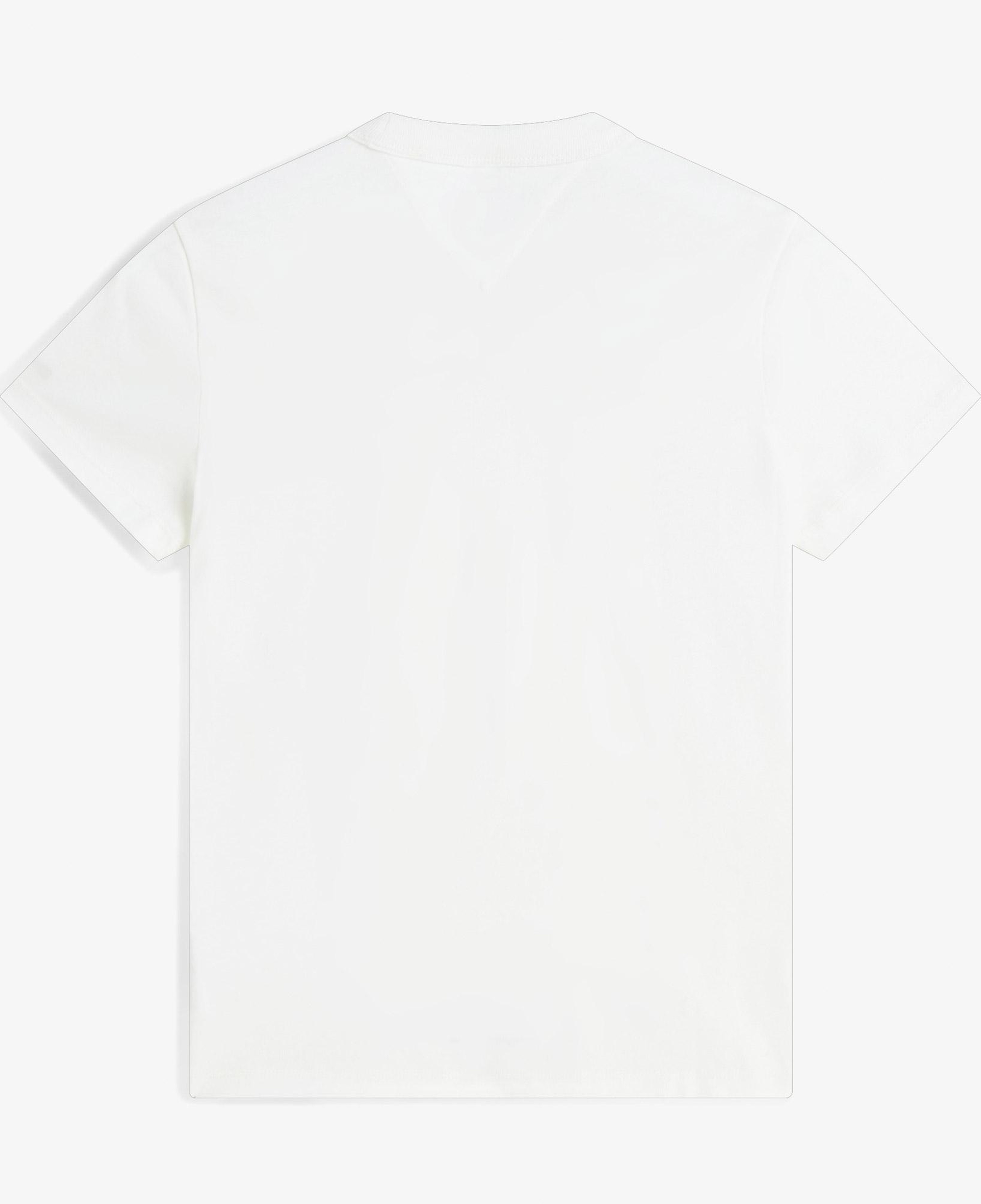 Tommy Hilfiger Repeat Wash Kadın Beyaz T-Shirt
