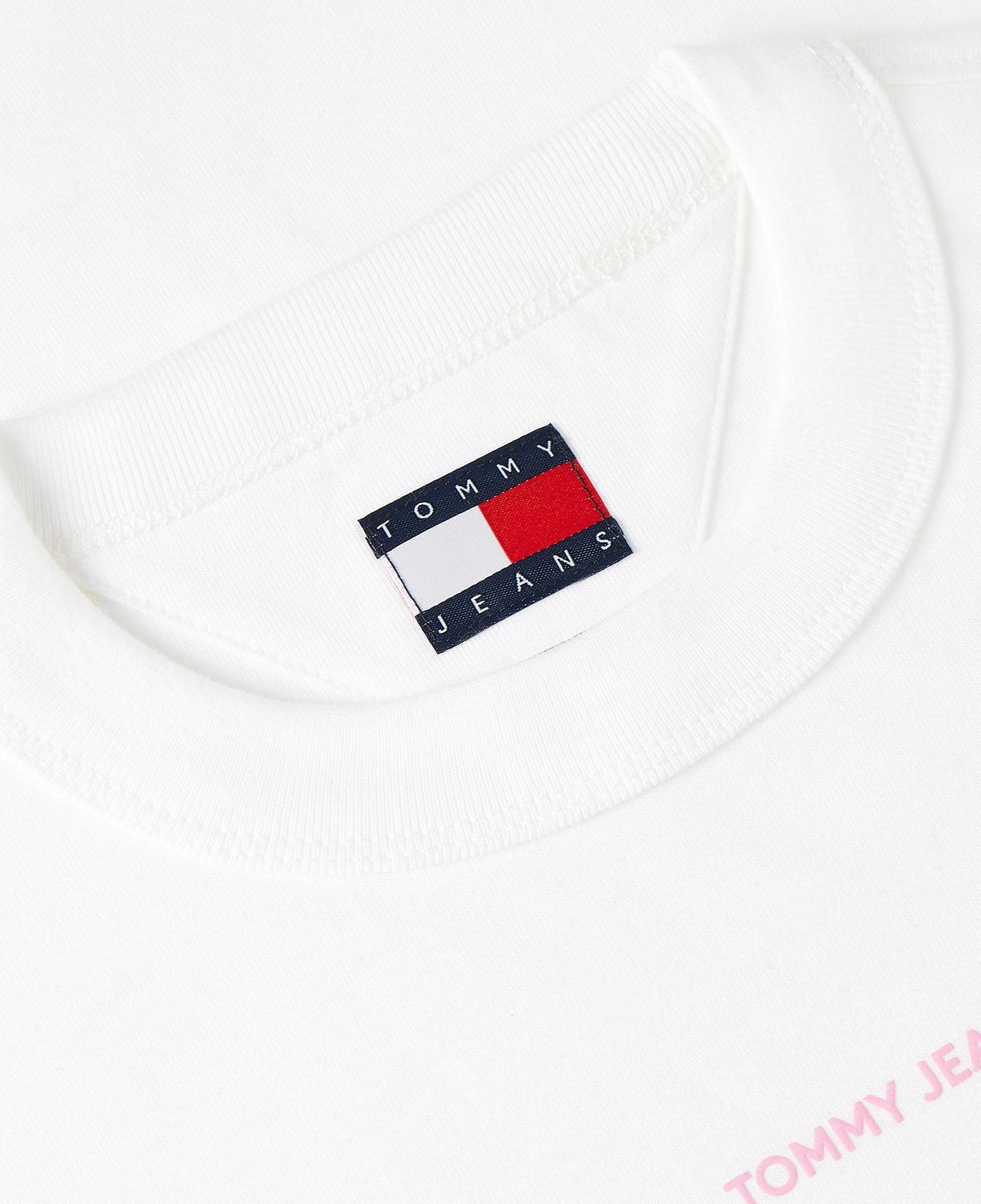 Tommy Hilfiger Repeat Wash Kadın Beyaz T-Shirt