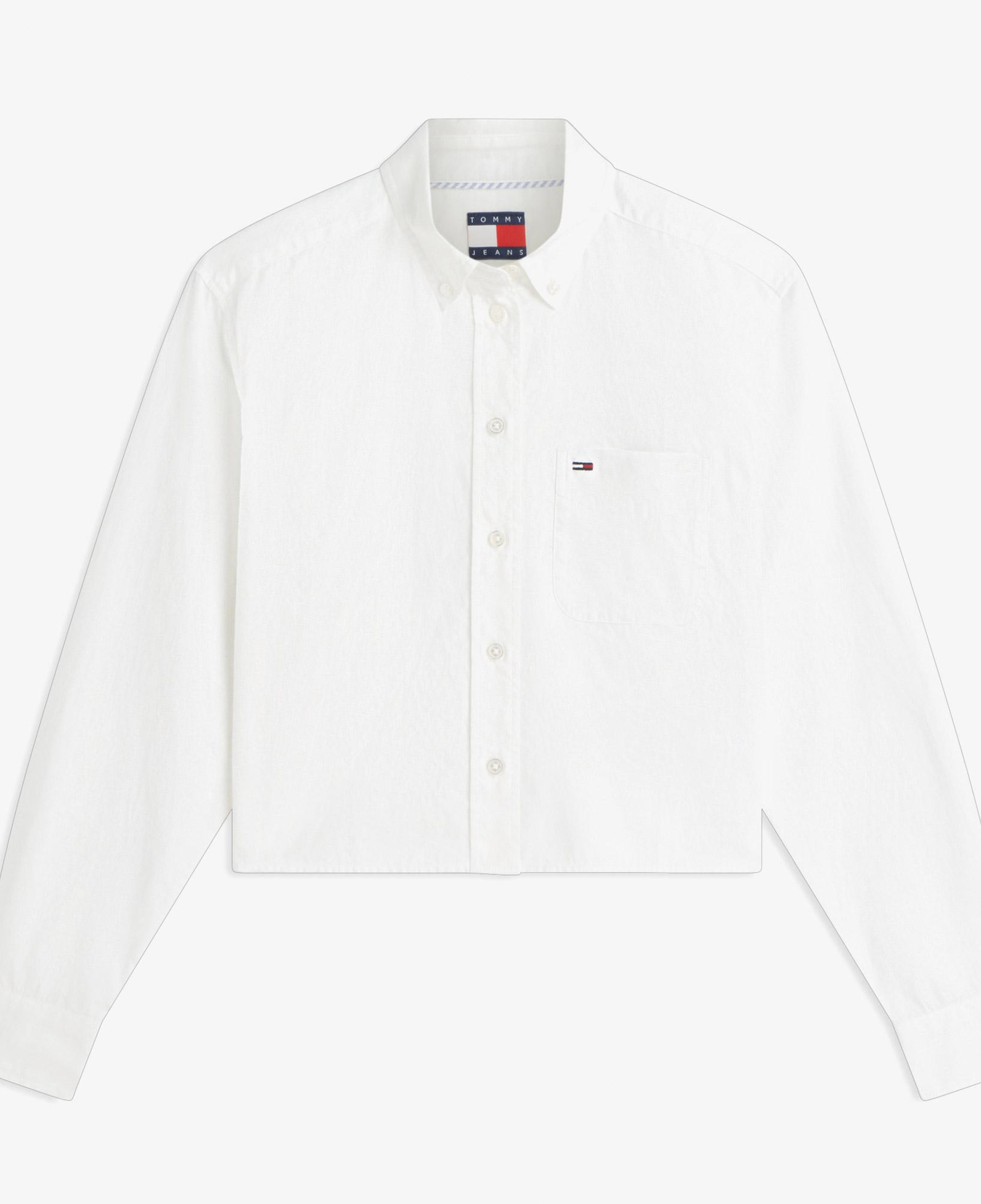 Tommy Hilfiger Kadın Beyaz Gömlek