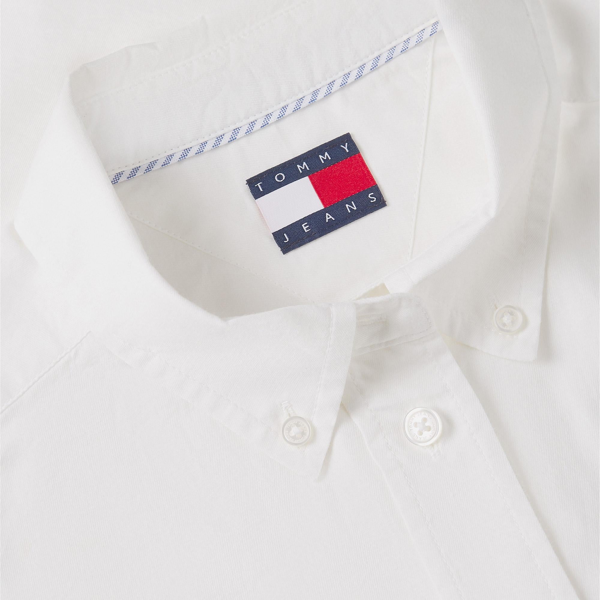 Tommy Hilfiger Kadın Beyaz Gömlek