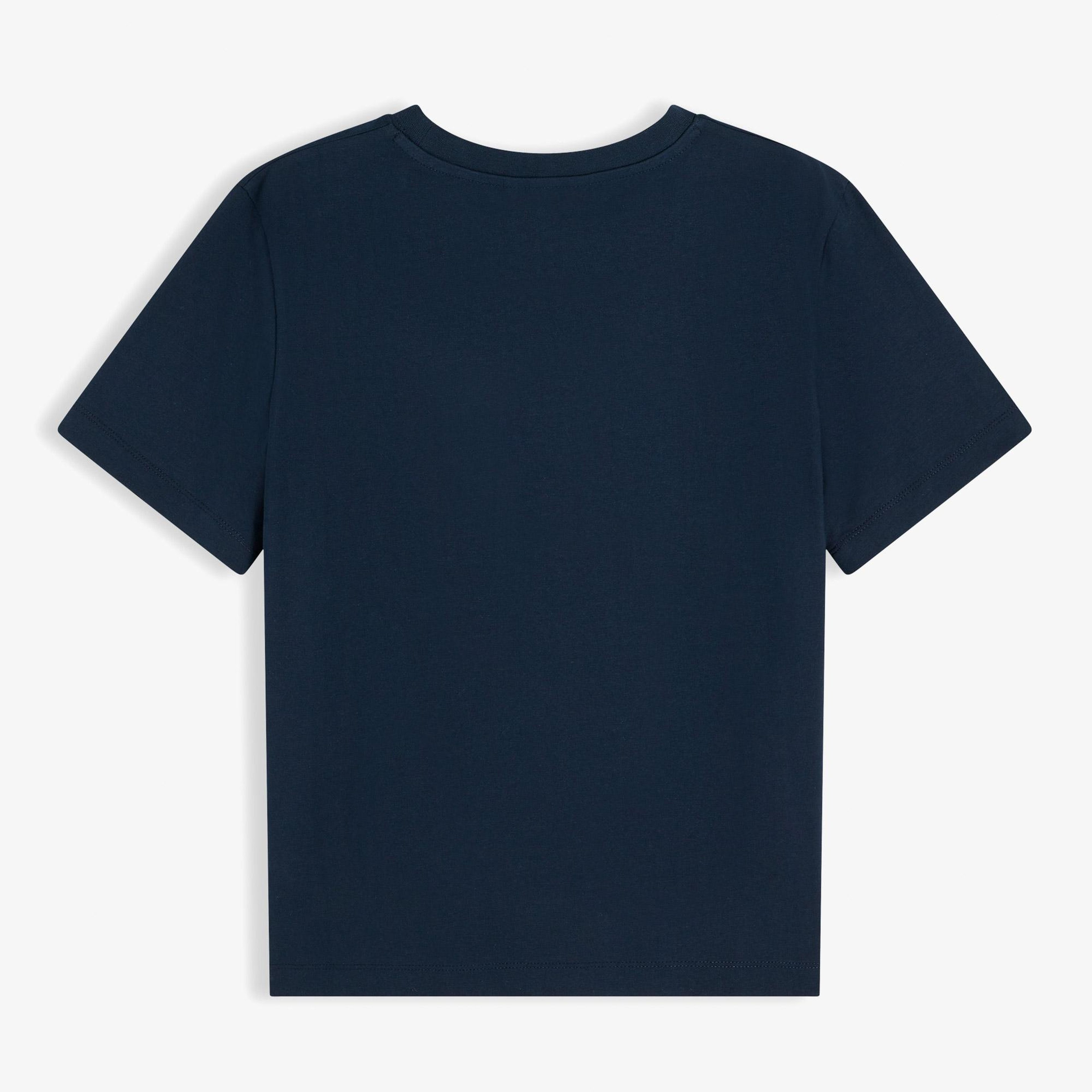 Tommy Hilfiger Script Kadın Mavi T-Shirt
