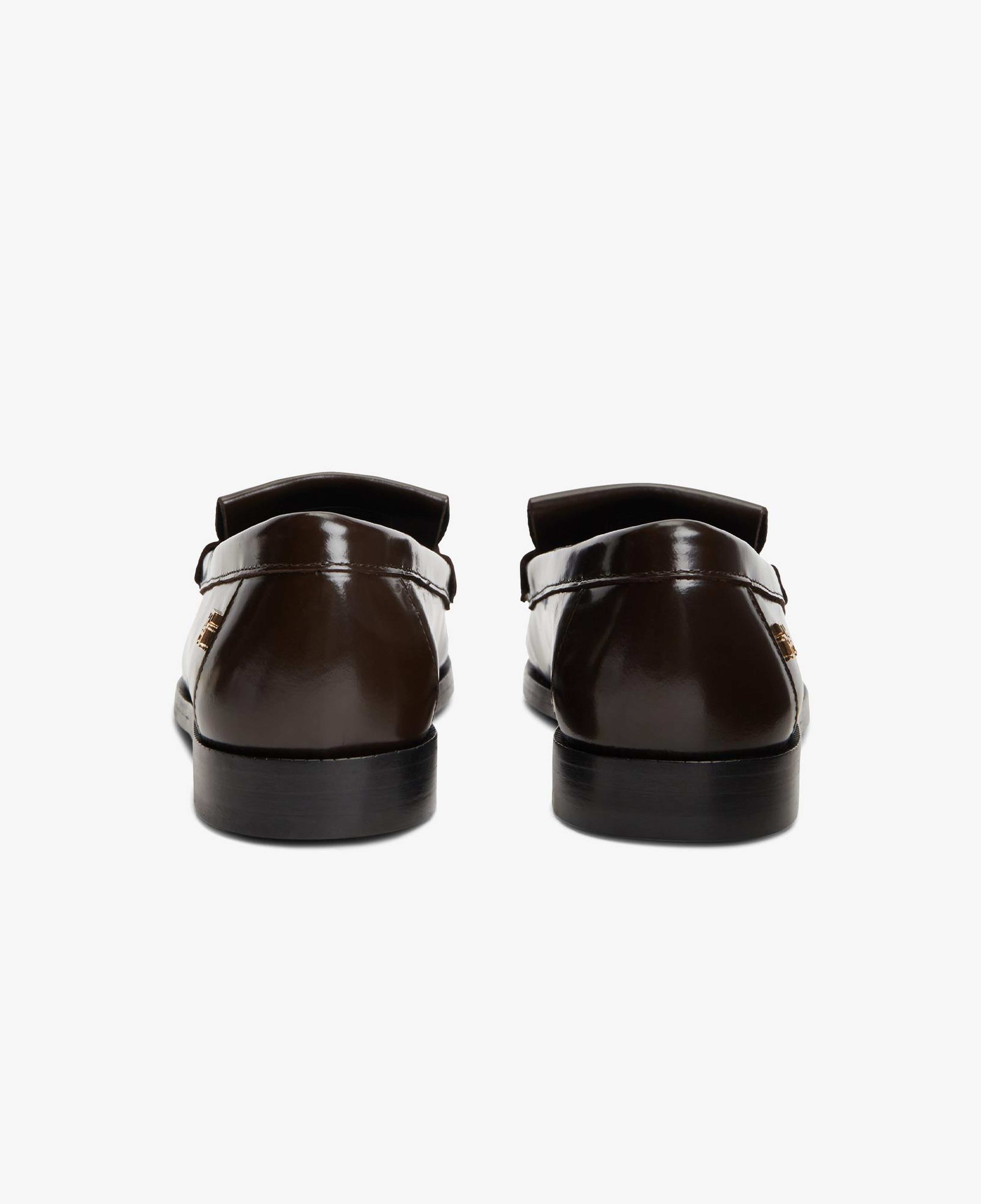Tommy Hilfiger Tassel Abrasivato Kadın Kahverengi Loafer