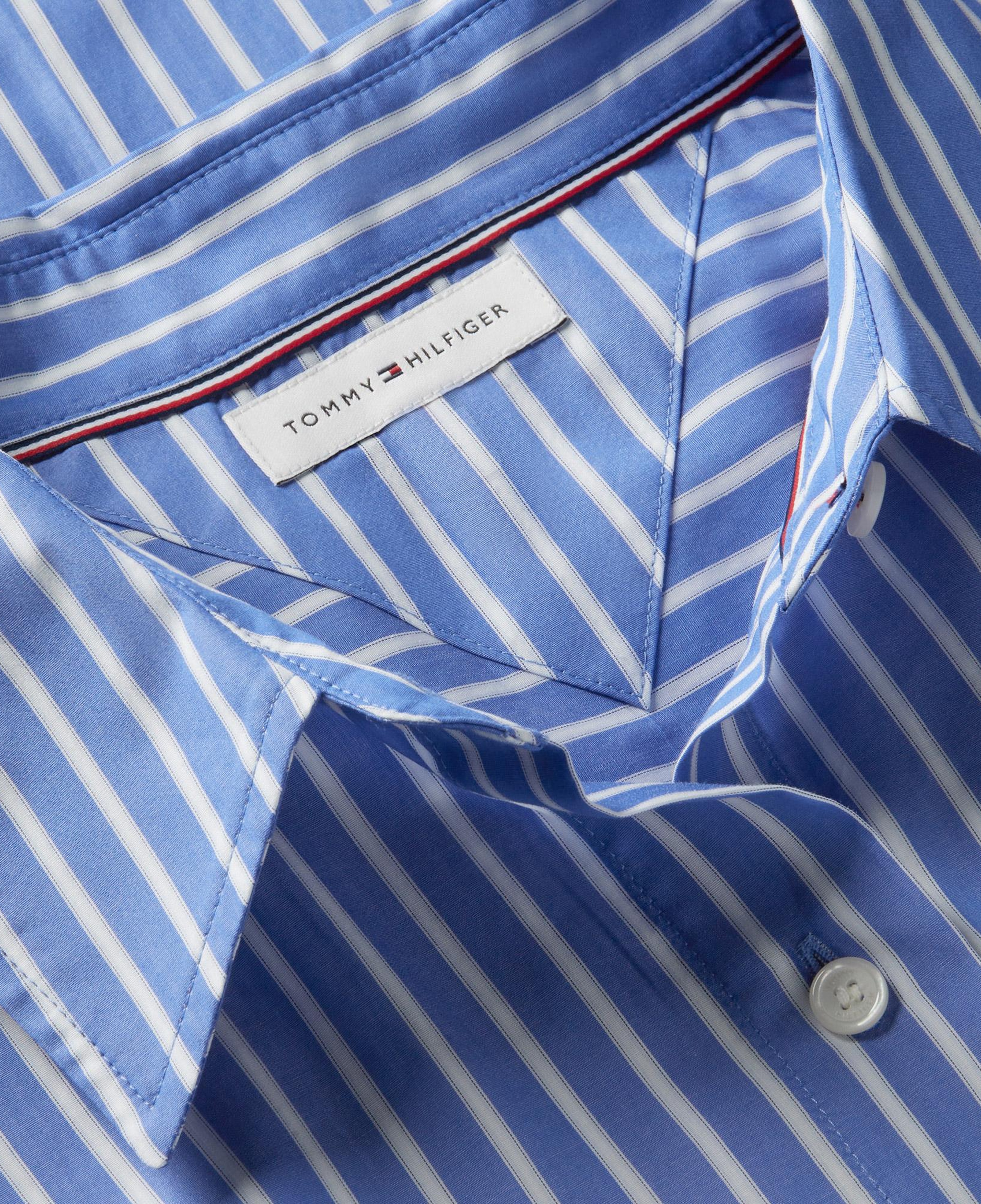 Tommy Hilfiger Modern Poplin Blue Kadın Mavi Gömlek