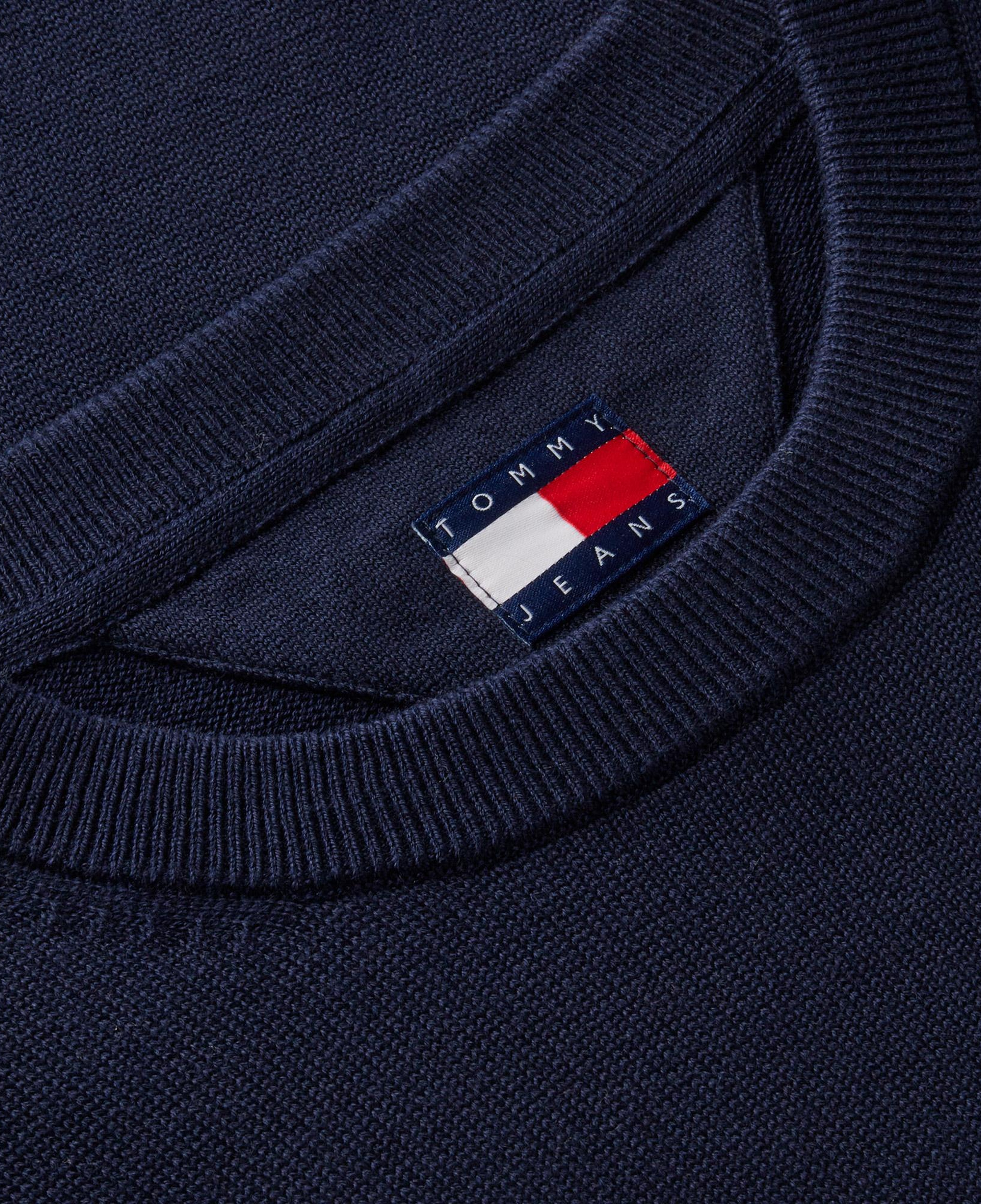 Tommy Hilfiger Slim Essential Light Erkek Mavi Triko