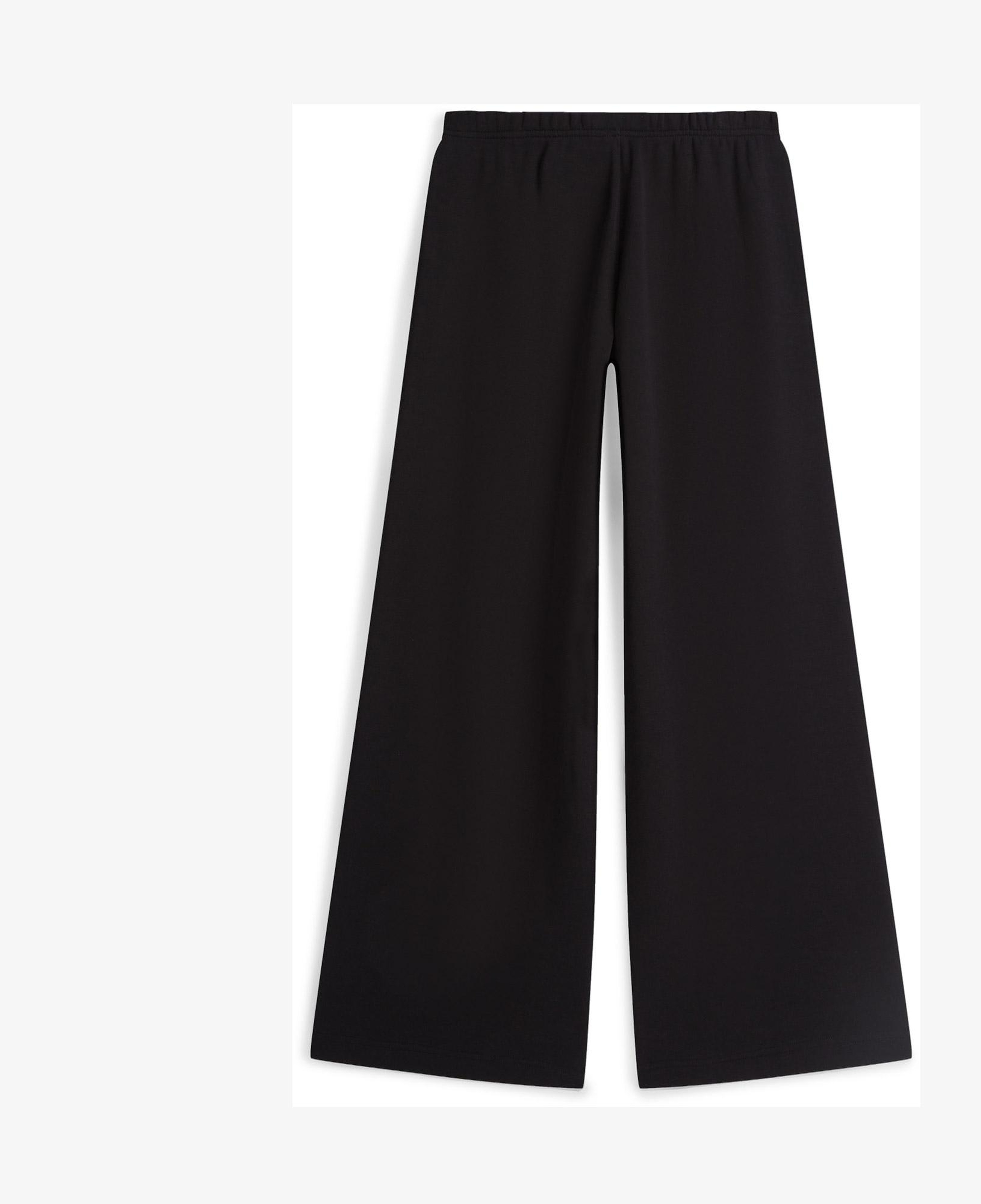 Tommy Hilfiger Wide Leg Kadın Siyah Eşofman Altı