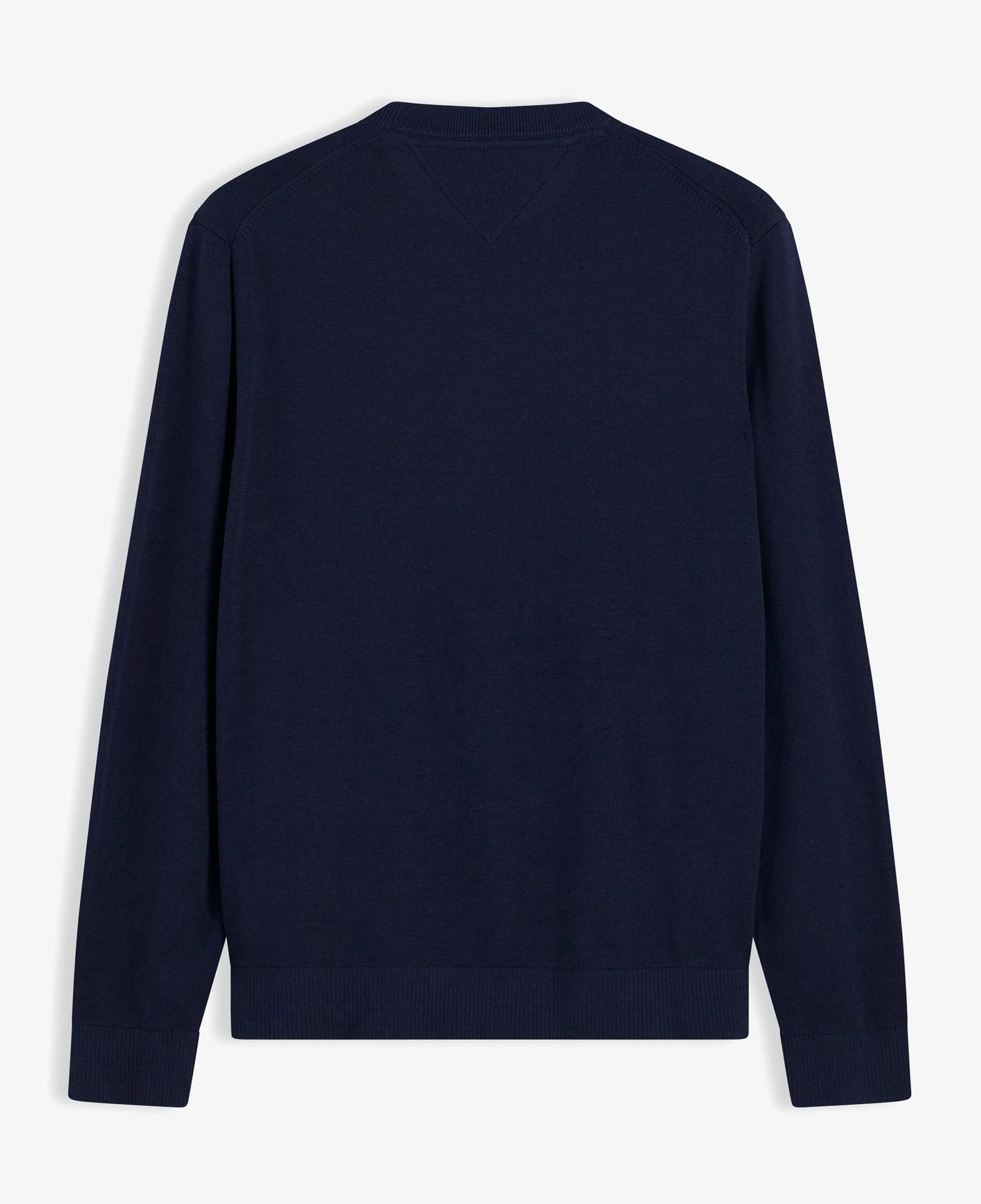 Tommy Hilfiger Slim Essential Light Erkek Mavi Triko