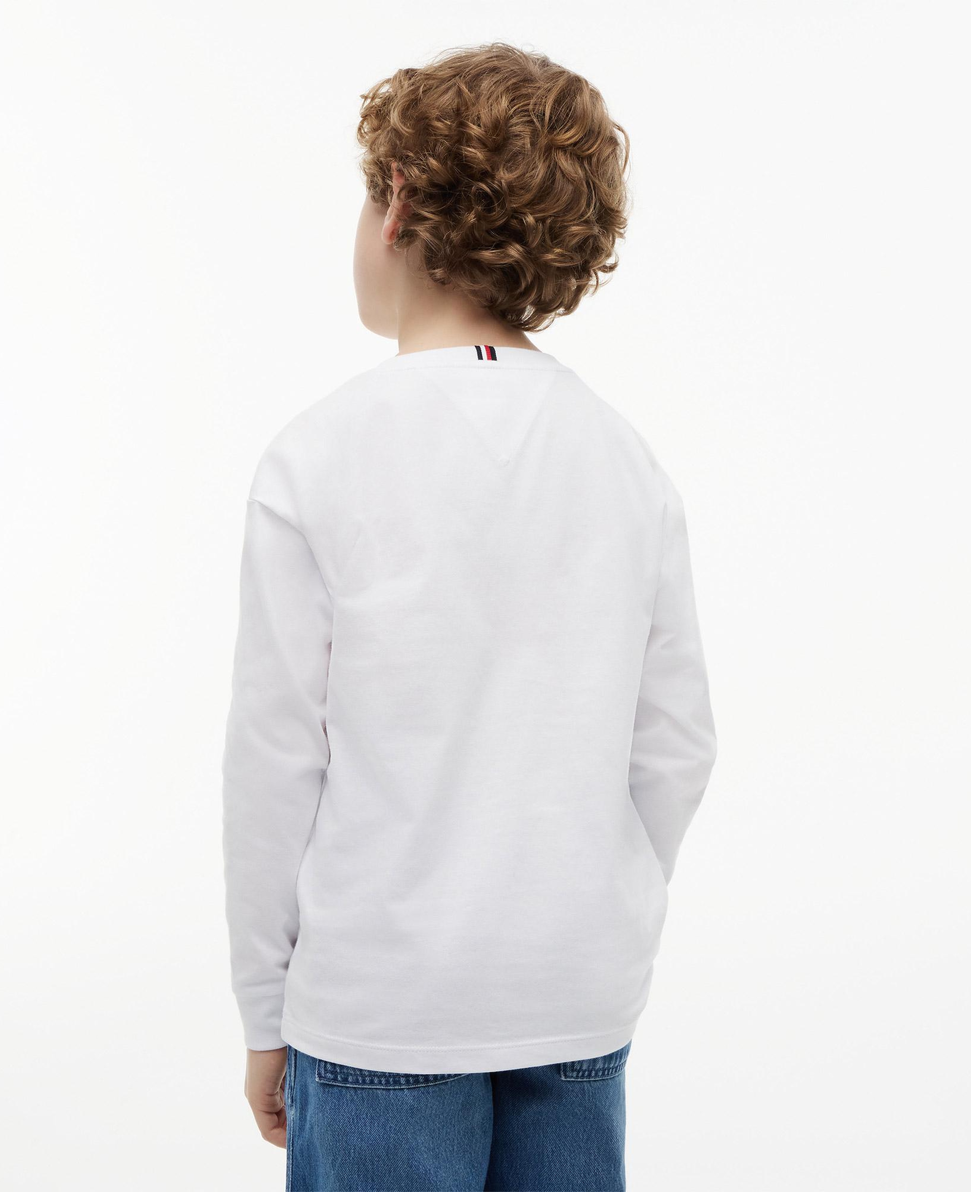 Tommy Hilfiger Essential Çocuk Beyaz T-Shirt
