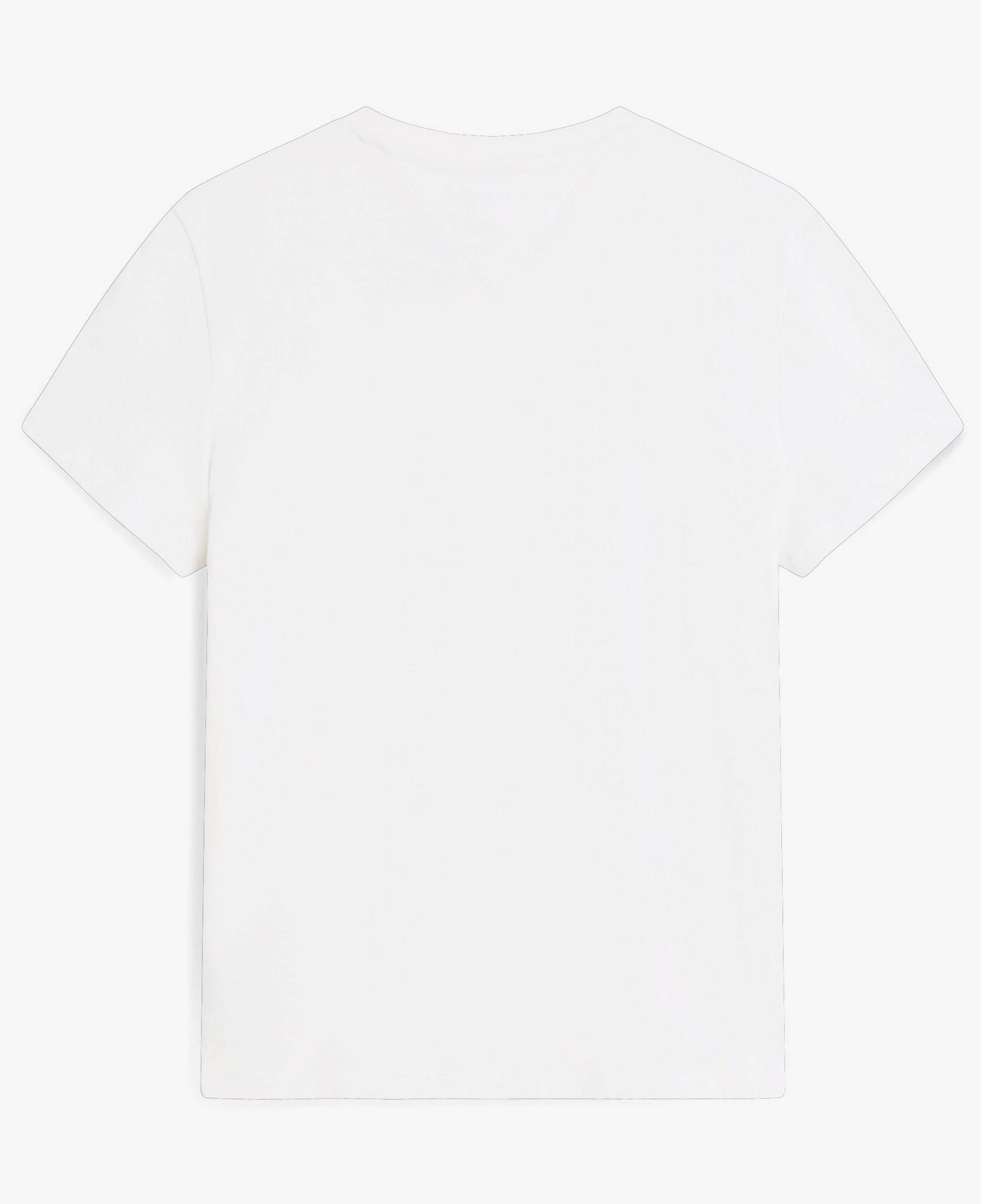 Tommy Hilfiger Linear Kadın Beyaz T-Shirt
