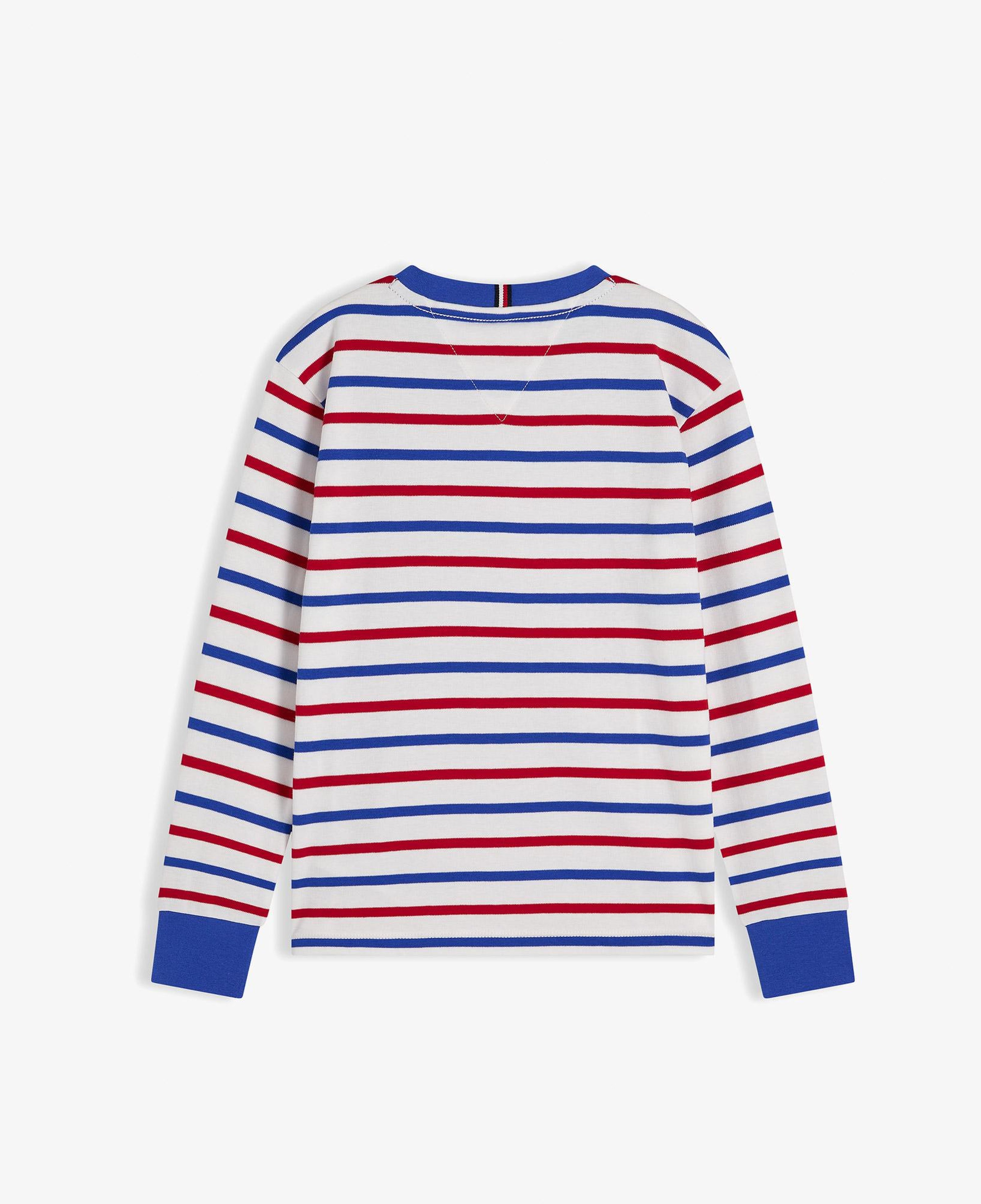 Tommy Hilfiger Stripe Çocuk Kırmızı T-Shirt