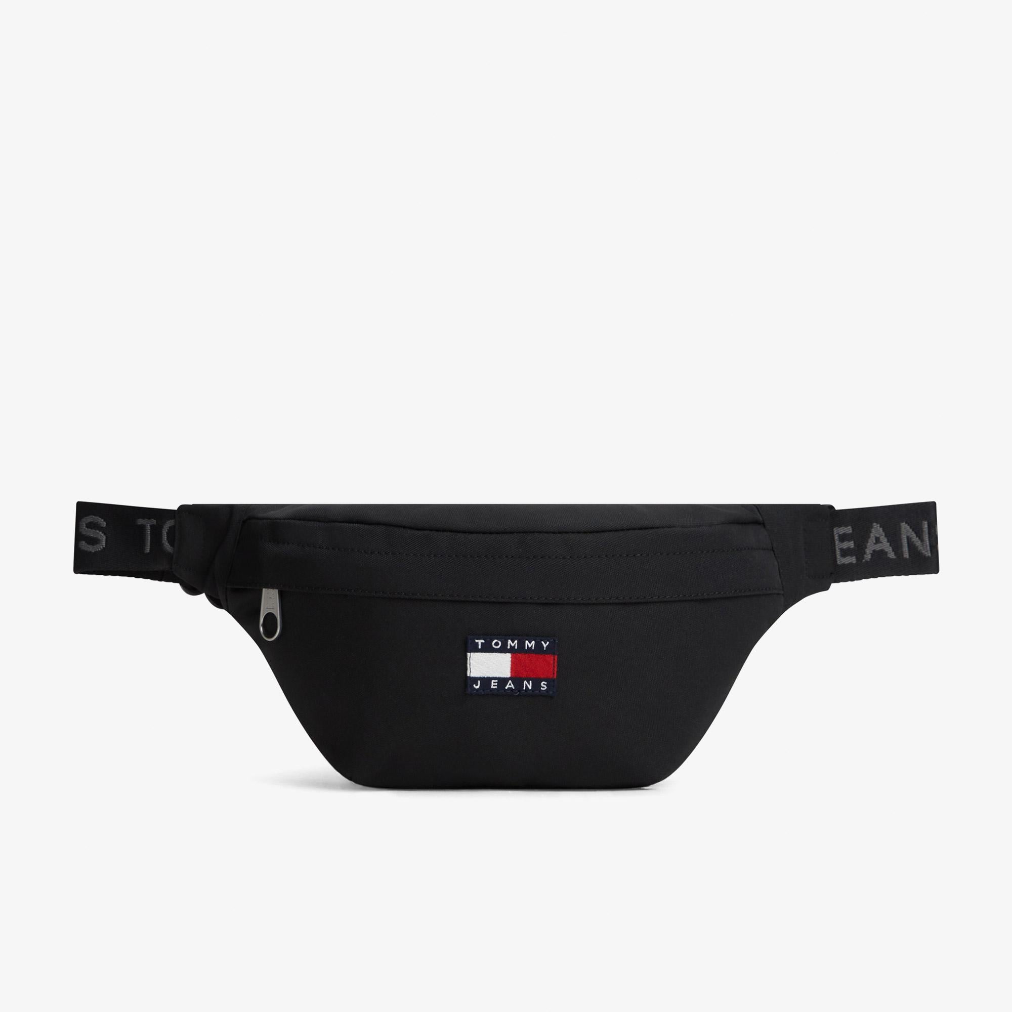Tommy Hilfiger Essential Daily Bumbag Erkek Siyah Bel Çantası