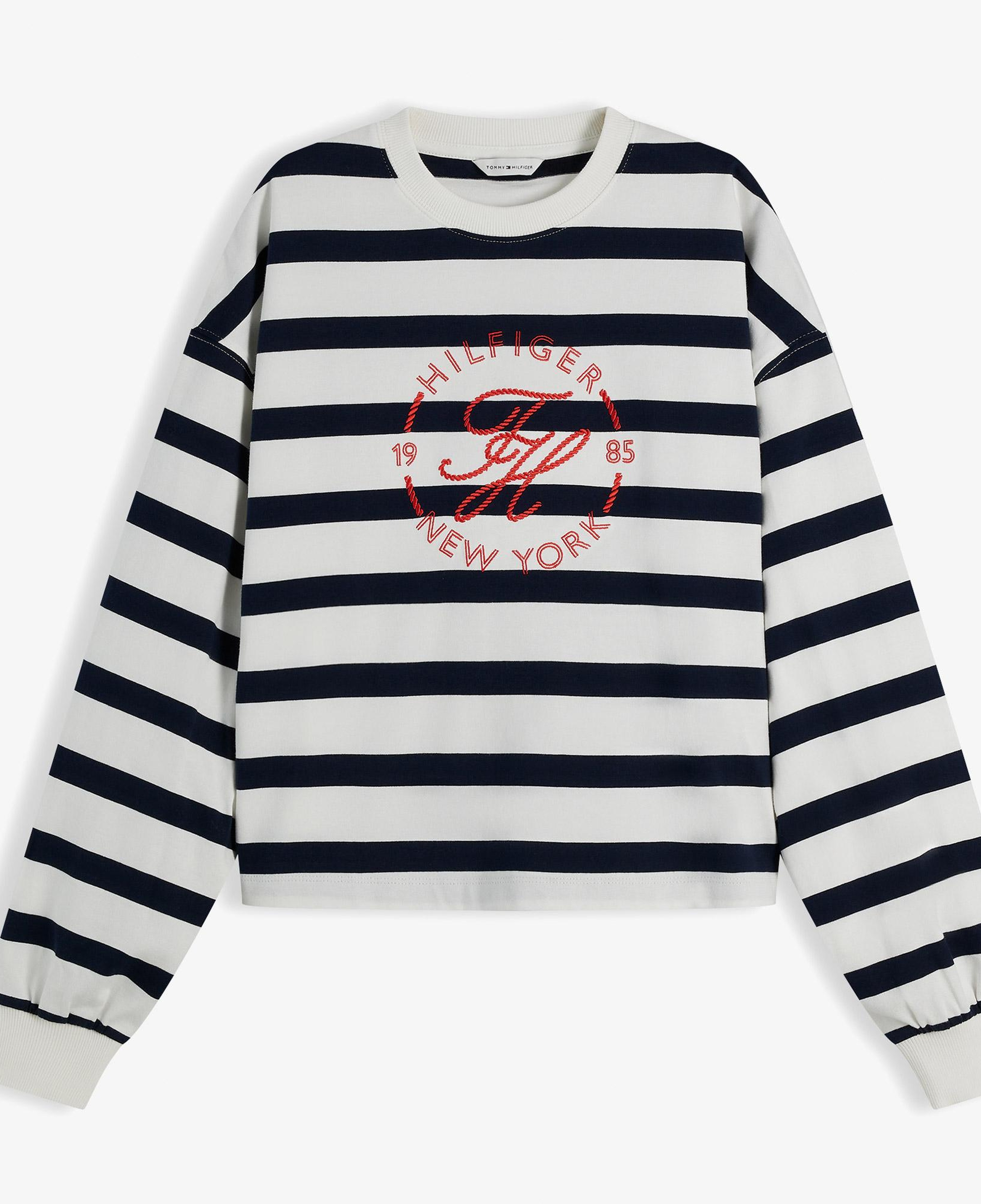 Tommy Hilfiger Roundal Kadın Beyaz T-Shirt