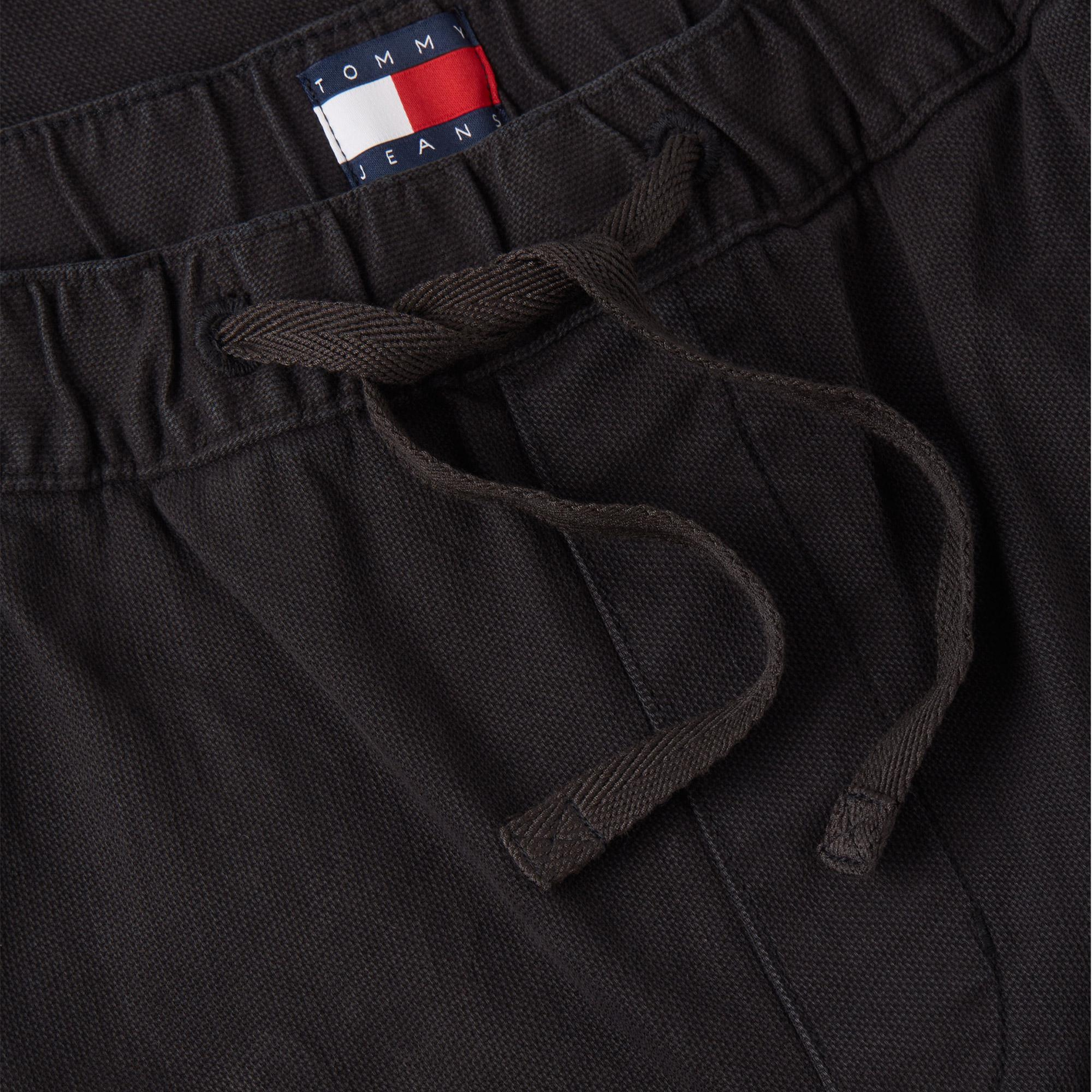 Tommy Hilfiger Sonny Jog Erkek Siyah Eşofman Altı