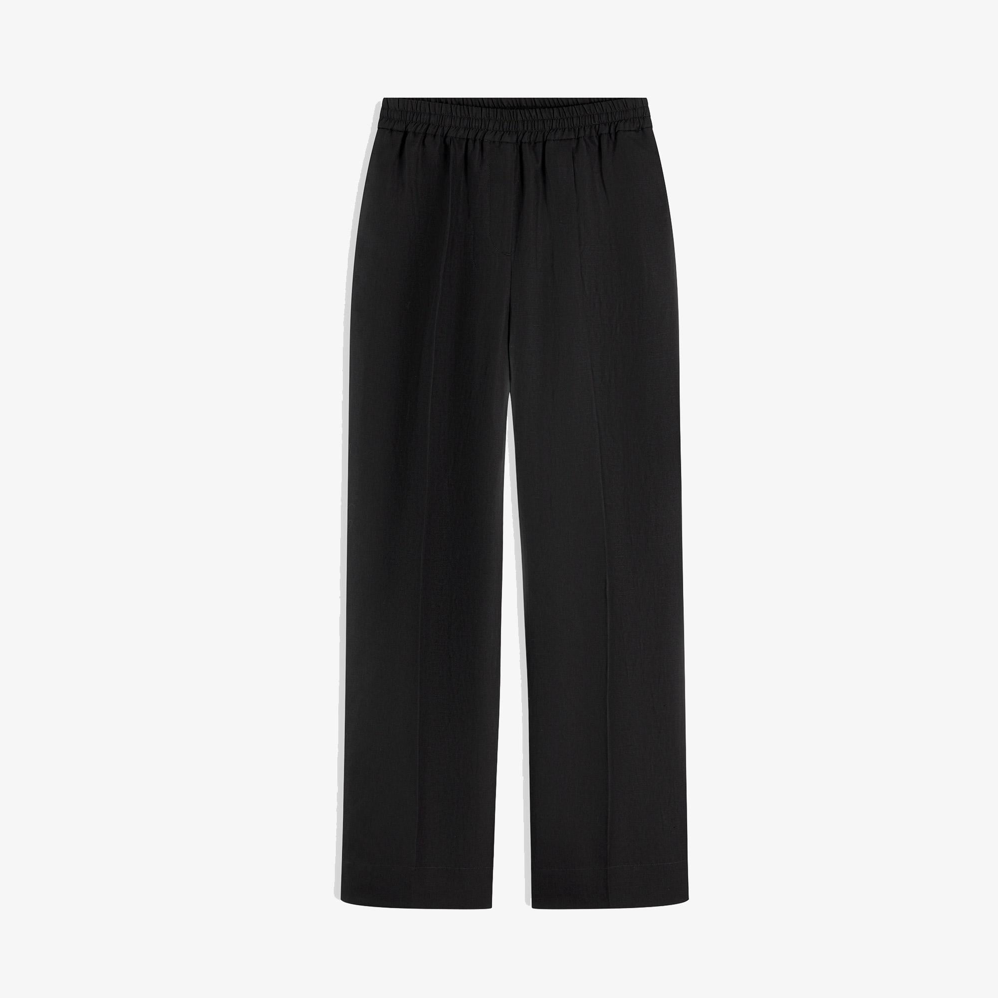 Tommy Hilfiger Summer Loycell Loose Kadın Siyah Pantolon