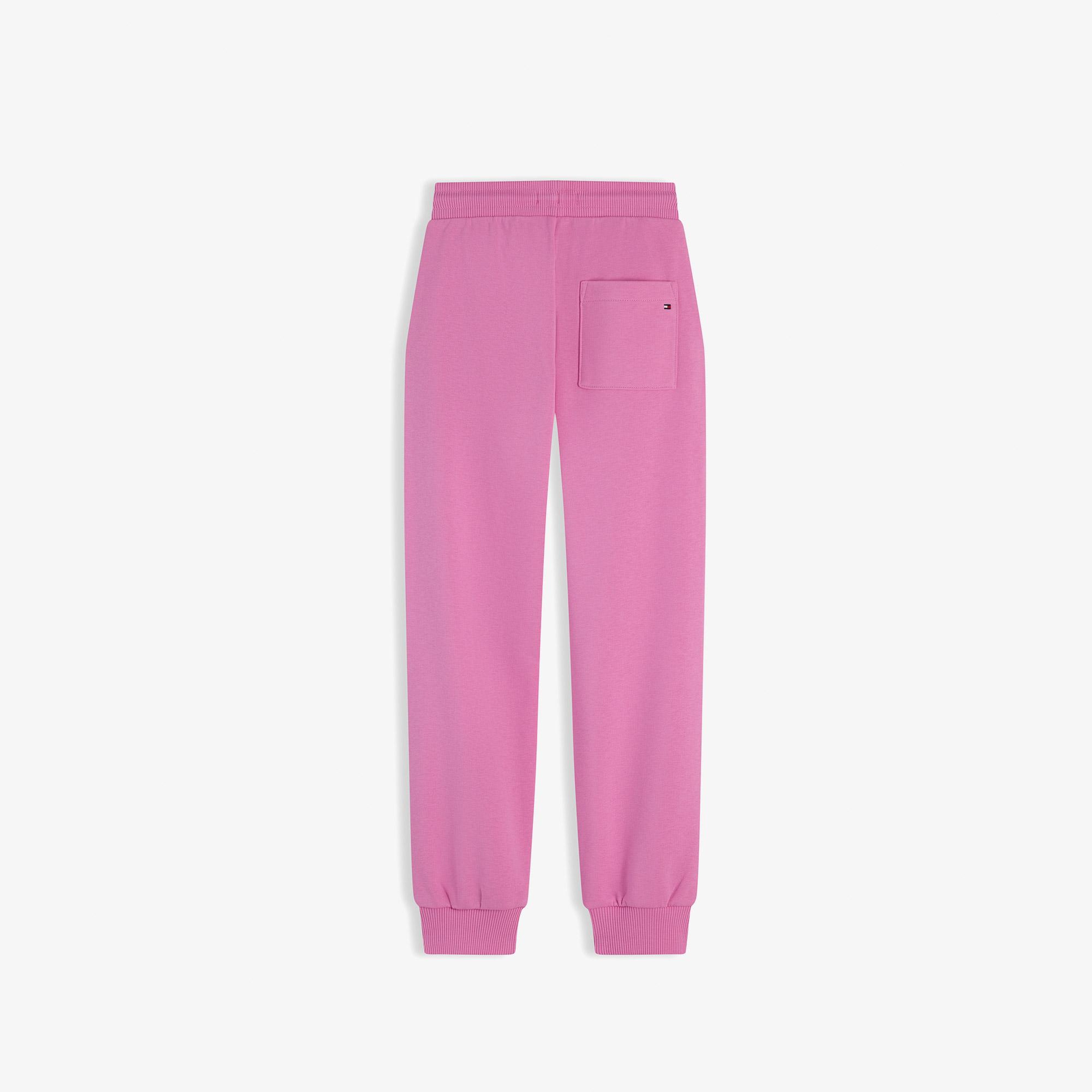 Tommy Hilfiger Rhinestone Çocuk Pembe Eşofman Altı