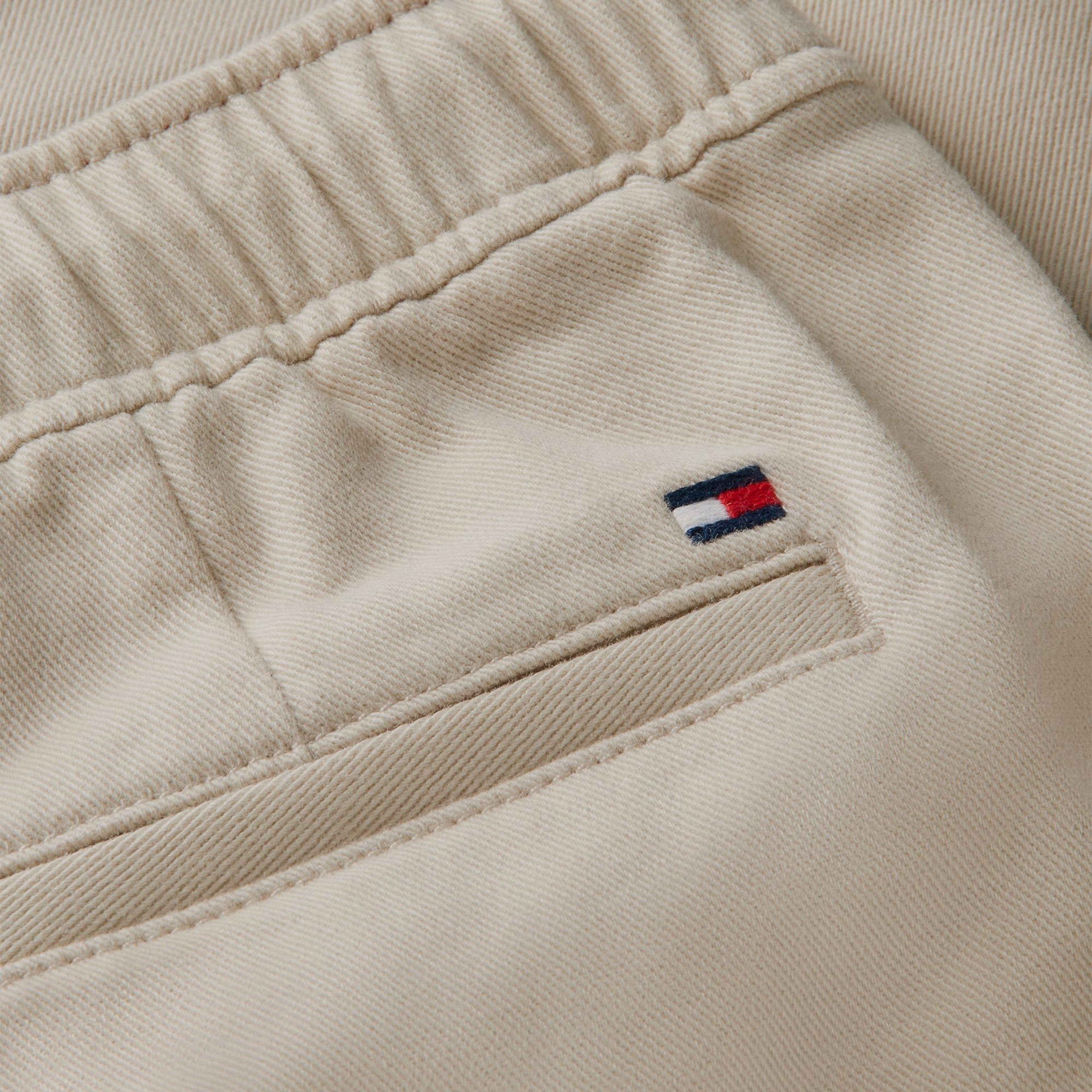 Tommy Hilfiger Baggy Pull On Soft Twill Çocuk Bej Pantolon