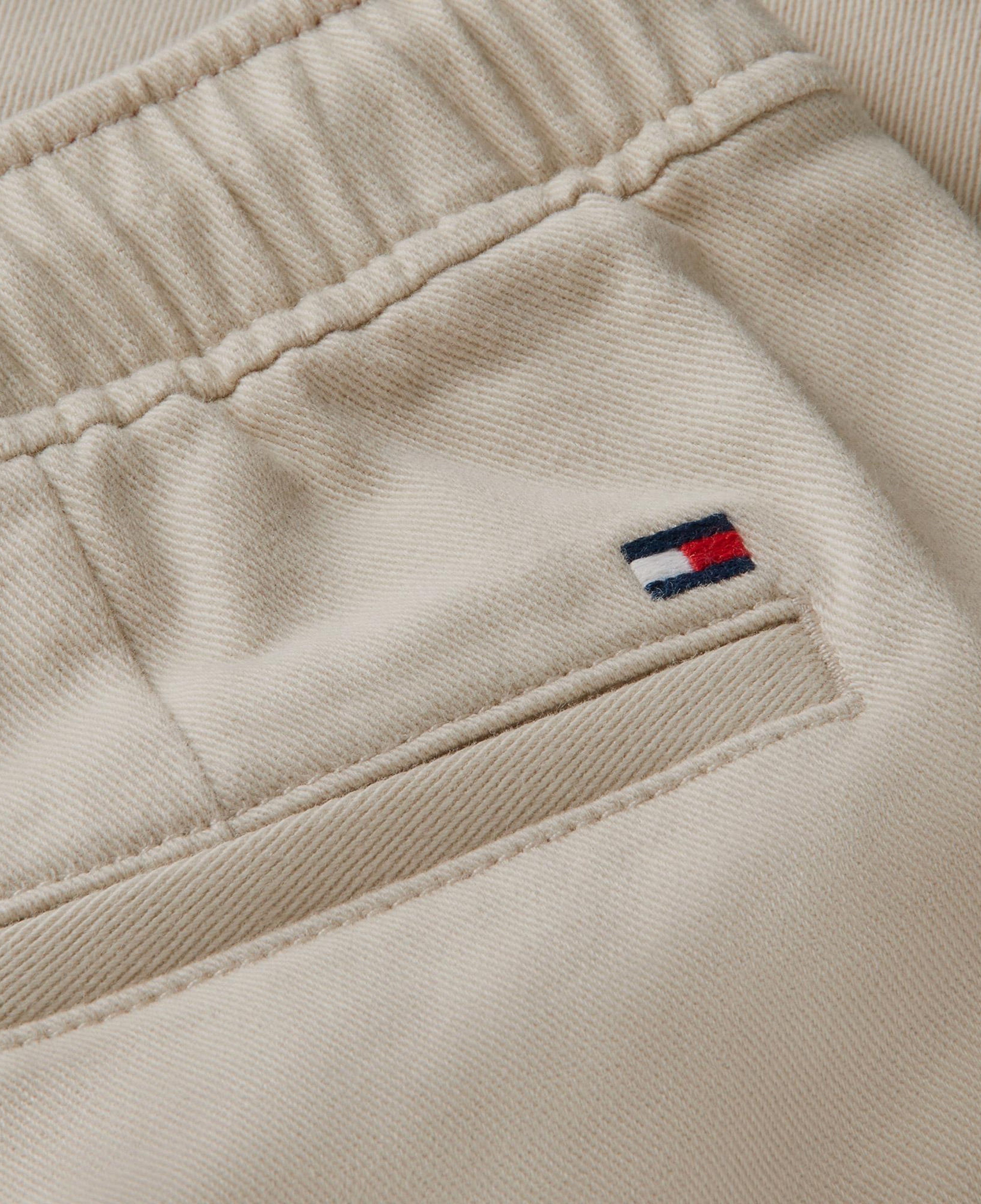 Tommy Hilfiger Baggy Pull On Soft Twill Çocuk Bej Pantolon