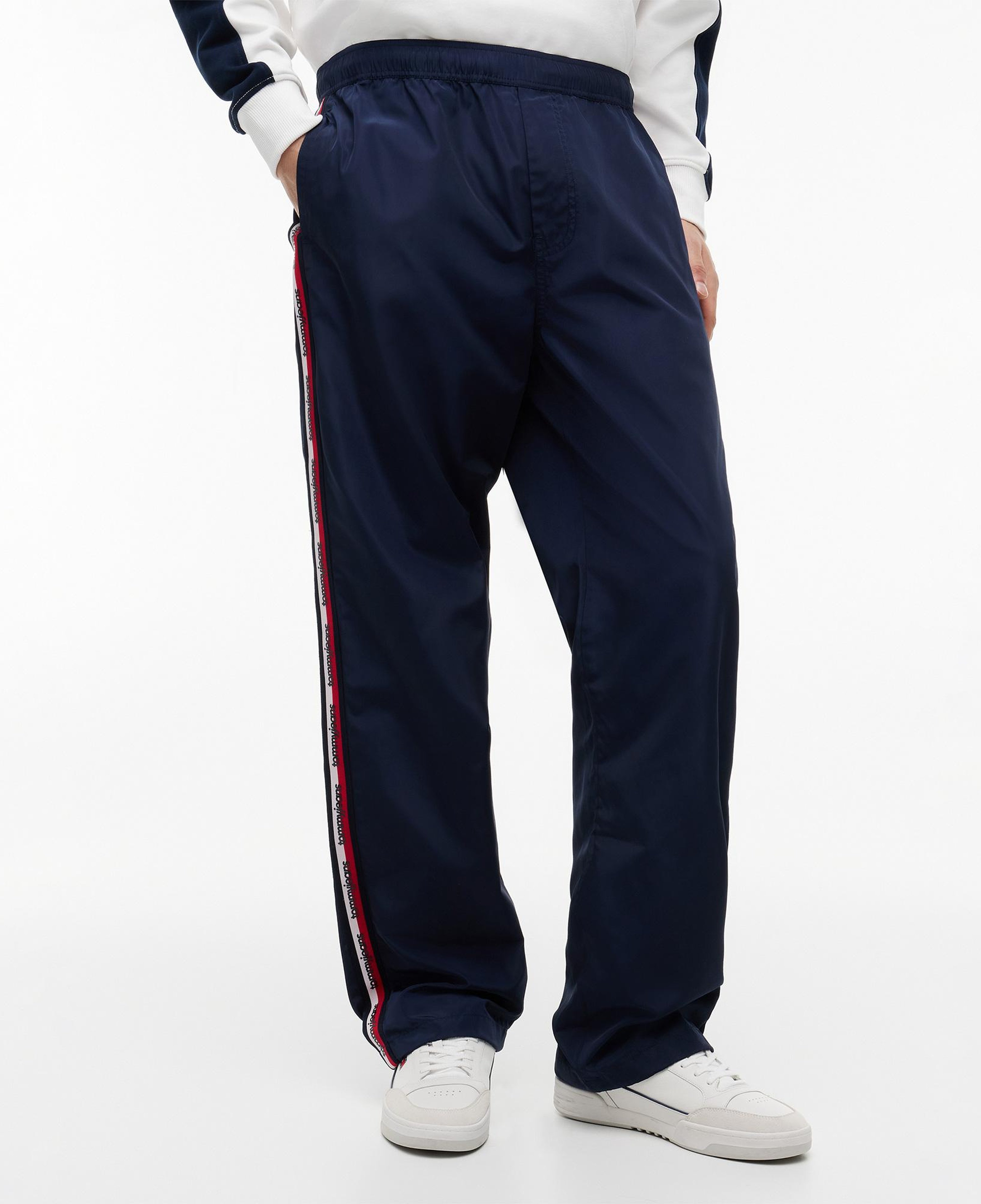 Tommy Hilfiger Jaimie Tape Erkek Mavi Pantolon