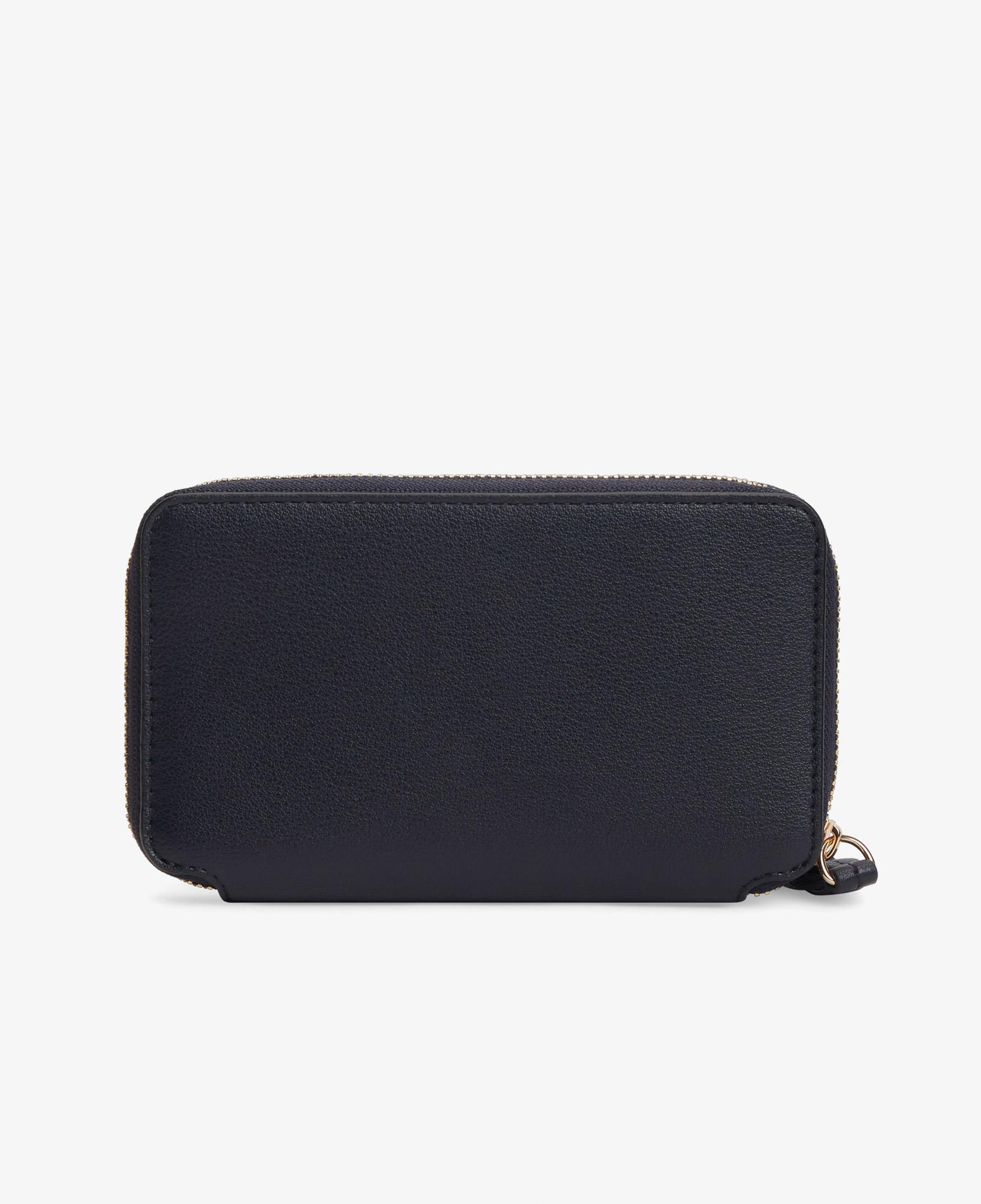 Tommy Hilfiger Logotape Compact Zip Around Kadın Mavi Cüzdan
