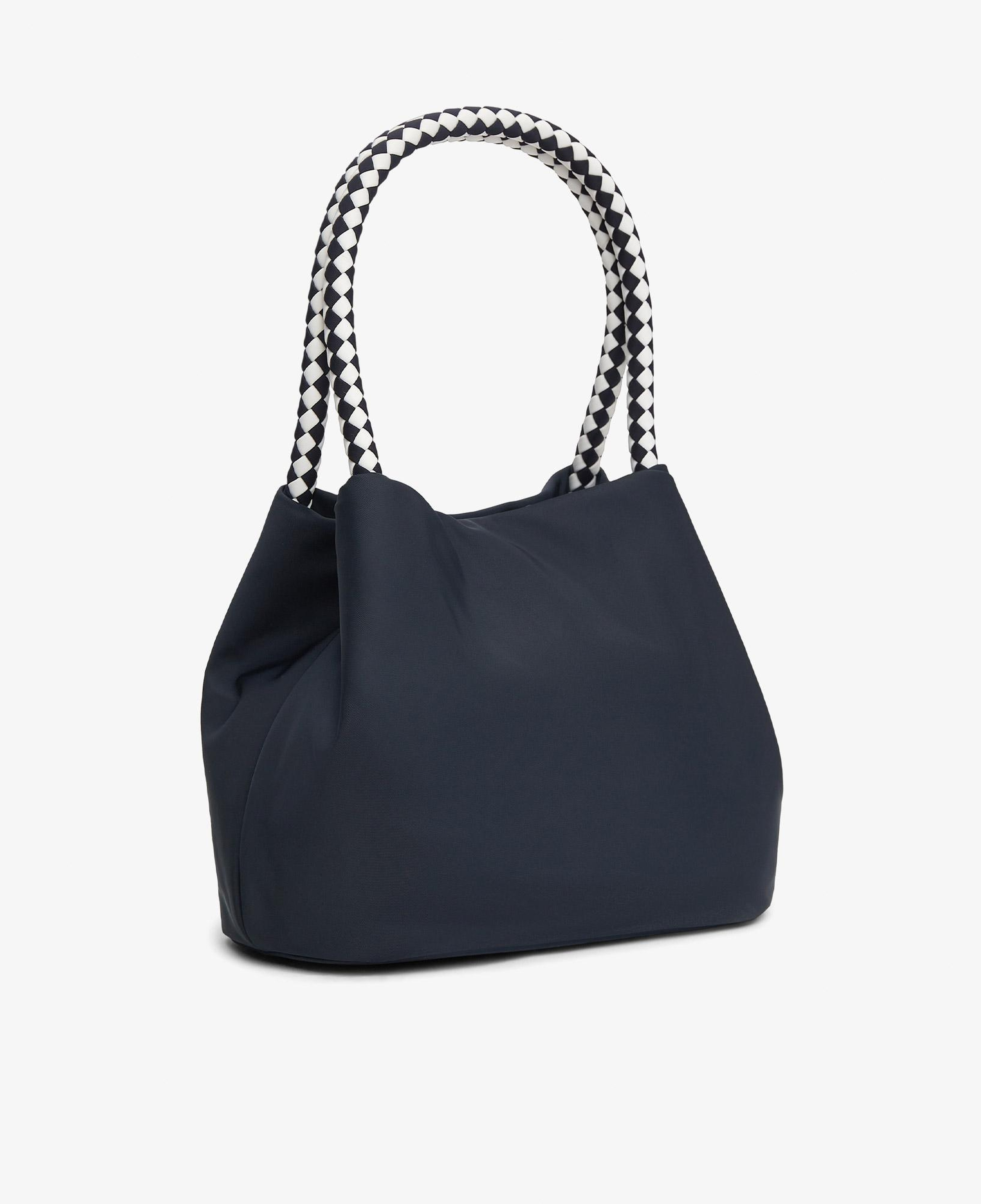 Tommy Hilfiger Marina Bucket Nylon Kadın Mavi El Çantası