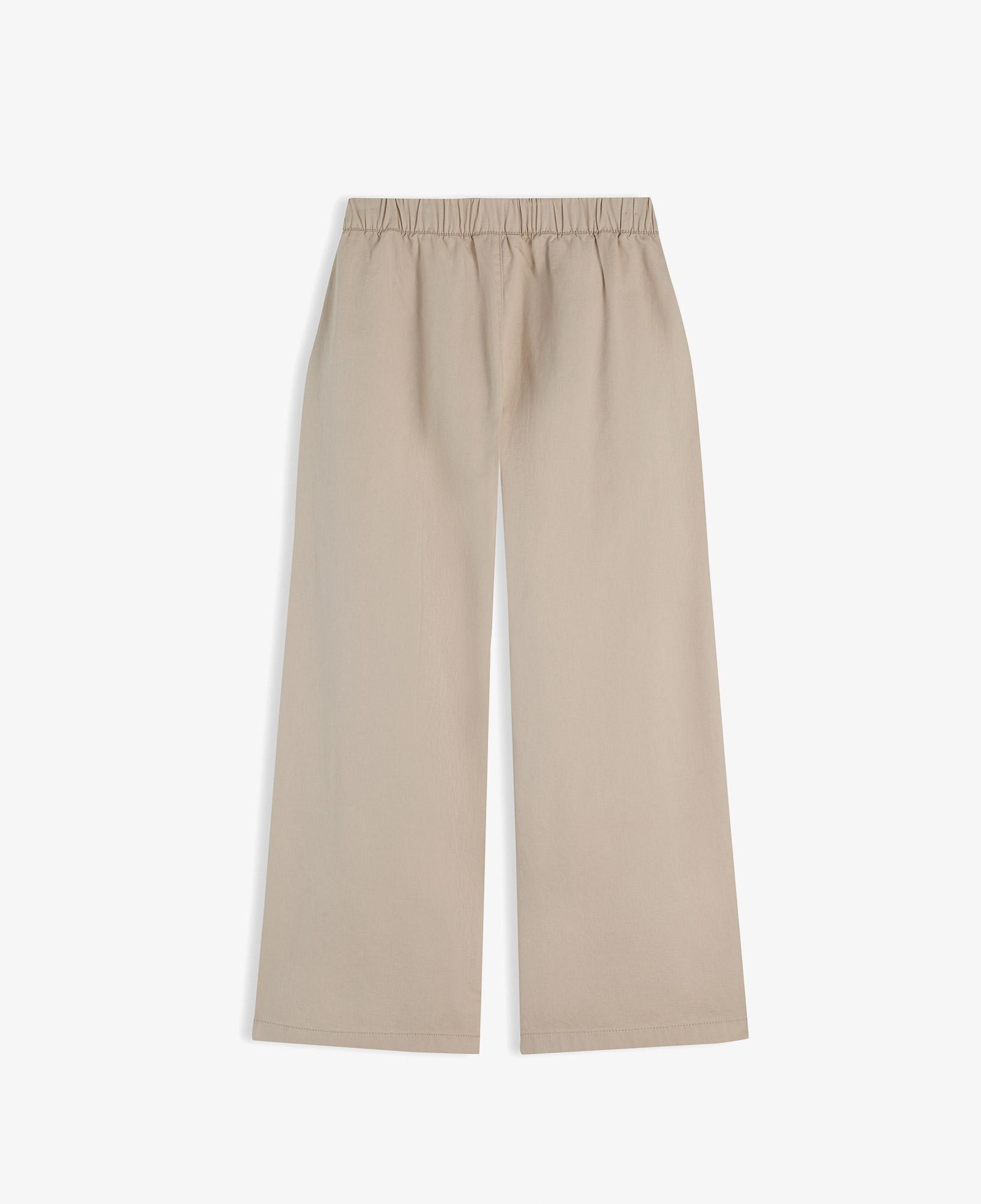 Tommy Hilfiger Wide Leg Pleated Çocuk Bej Pantolon